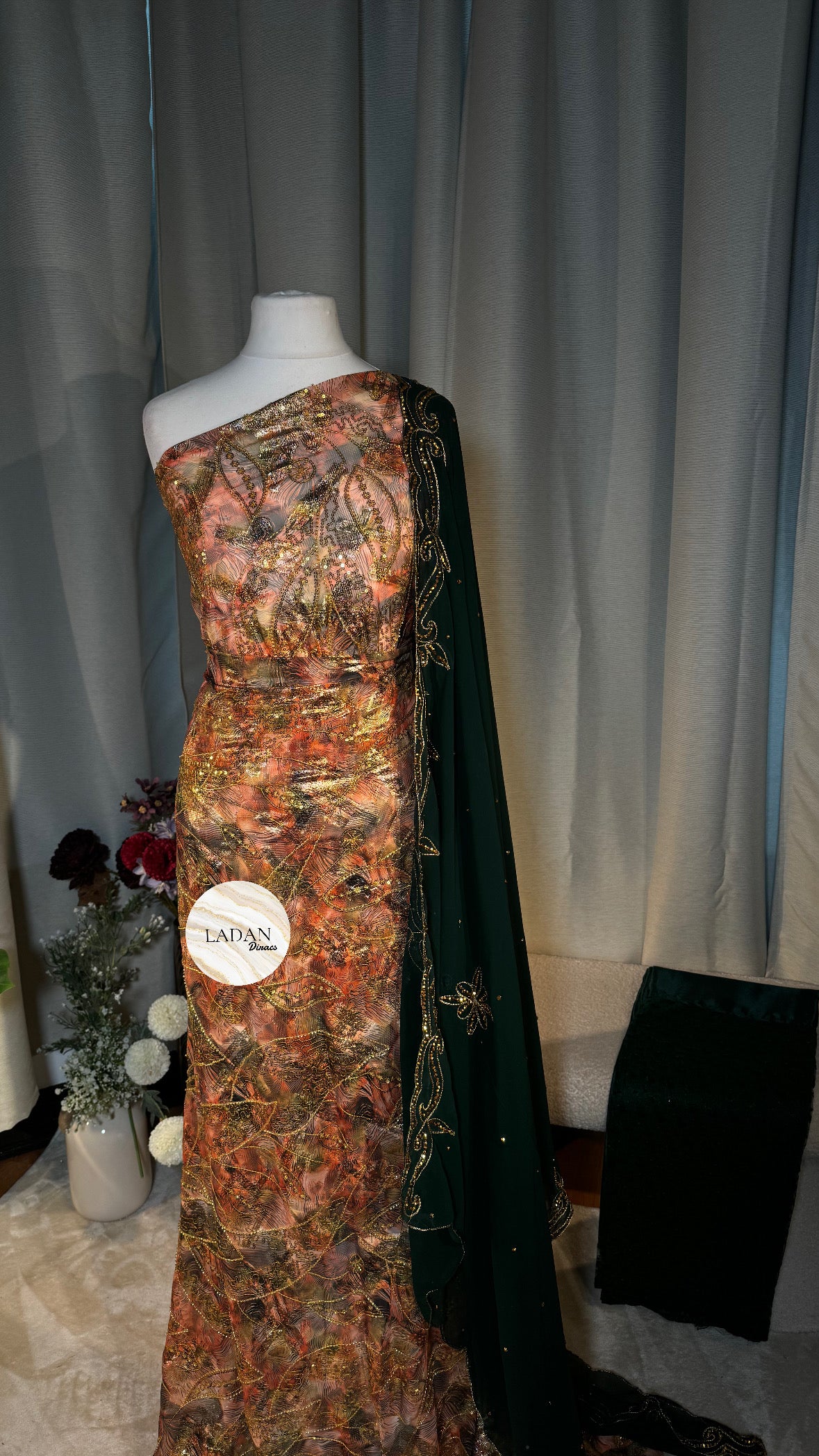 Apple Leaf Stone Dirac Collection| Orange & Peach