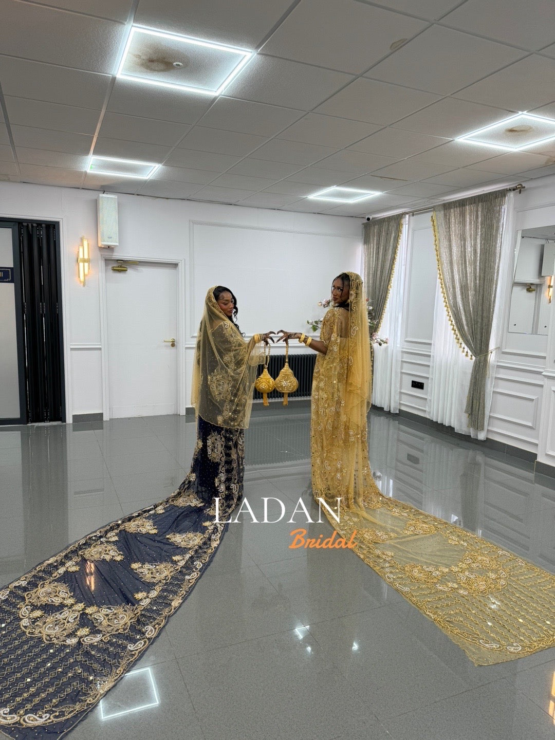 Hodan - Navy Blue Bridal Dirac