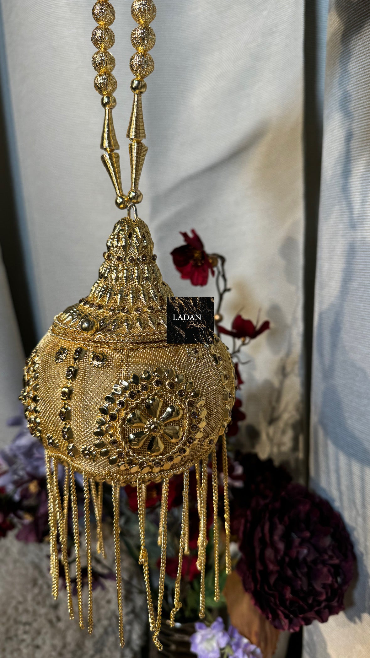 Mini Gold Bridal Bag