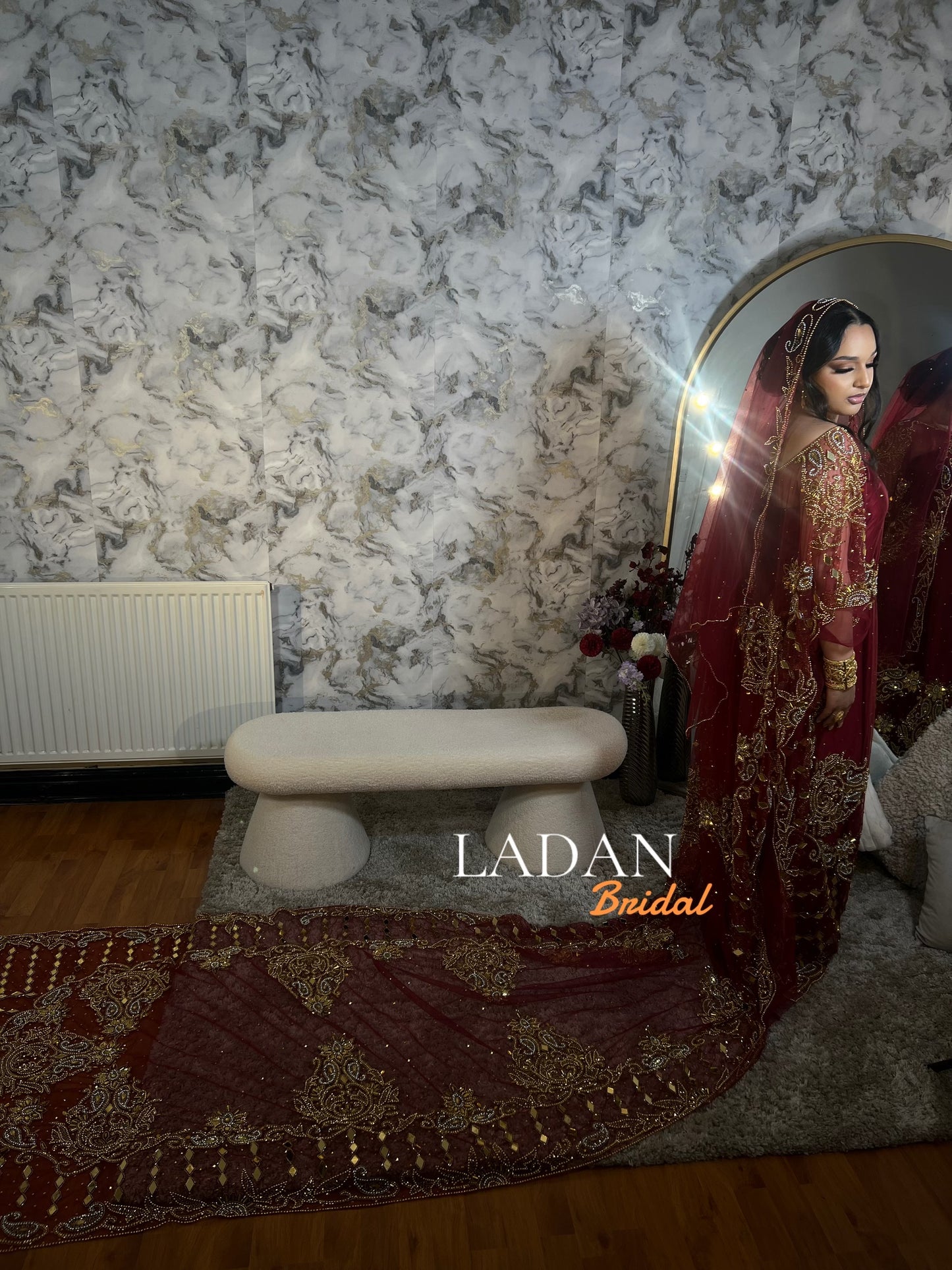 Bronzed Hodan - Maroon