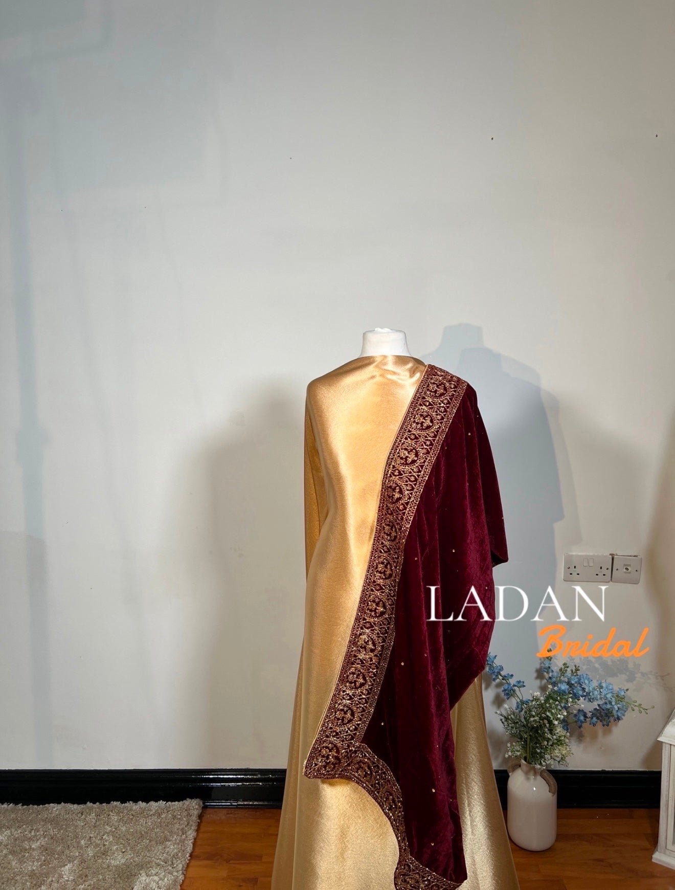 Bespoke Satin Bridesmaids Set - Velvet Garbsaars | Burgundy