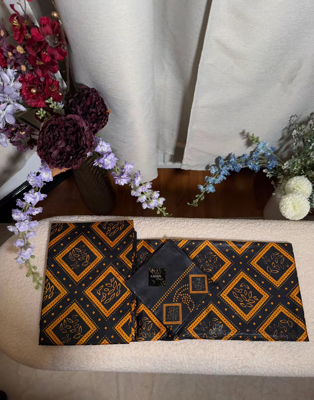 Shaash Set- Black & Orange