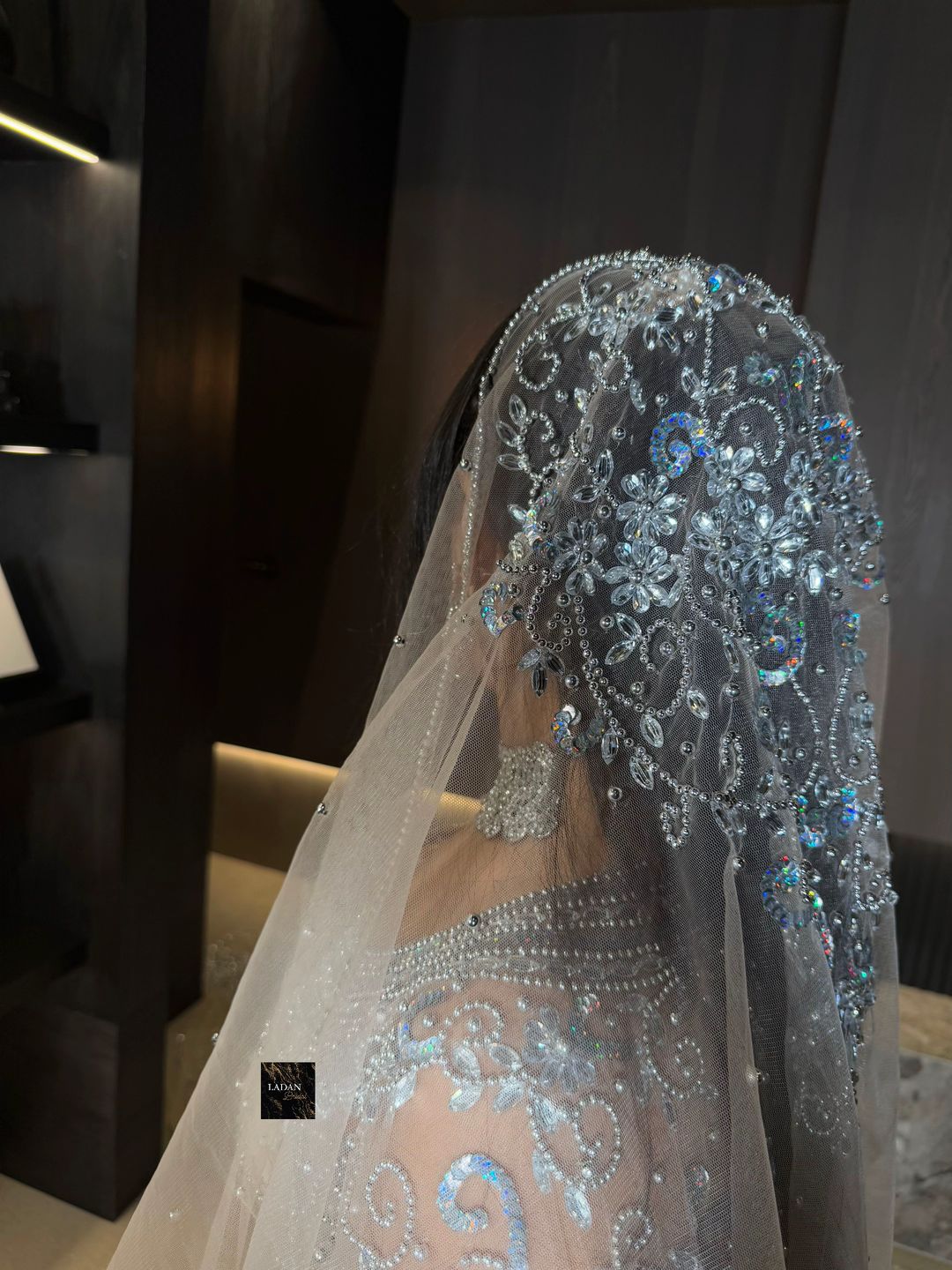 Ladan Bridal Dirac - Pink Peach