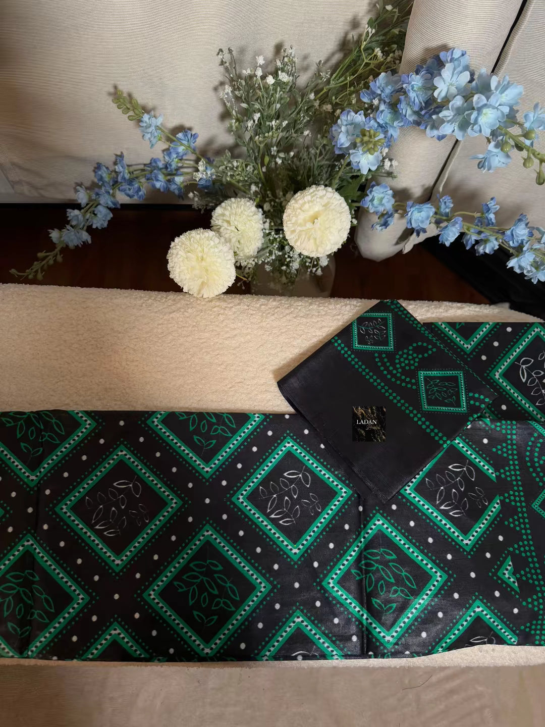 Shaash Set- Black & Green.