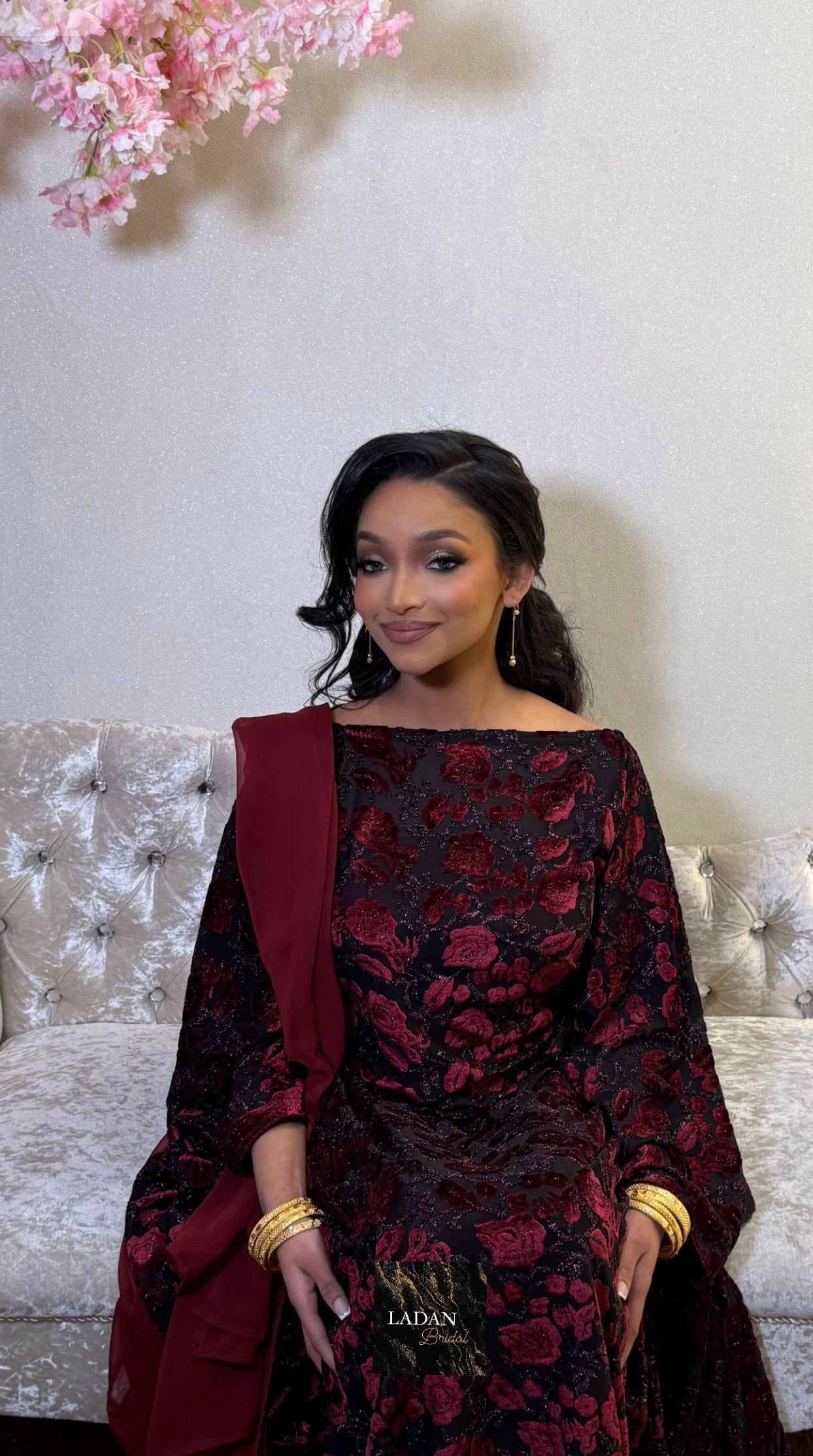 Velvet Dirac Collection | Maroon