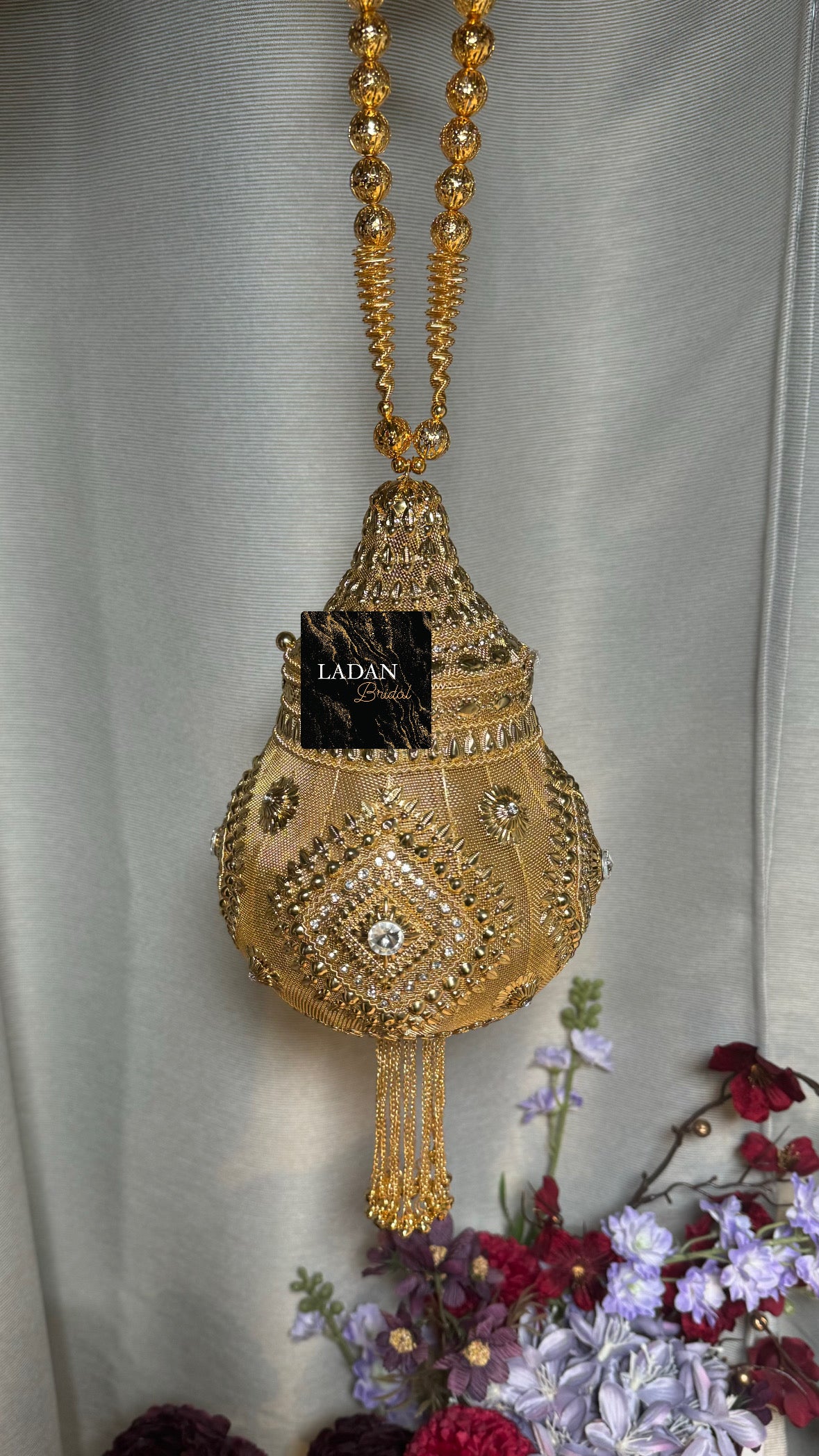 Gold Bridal Bag