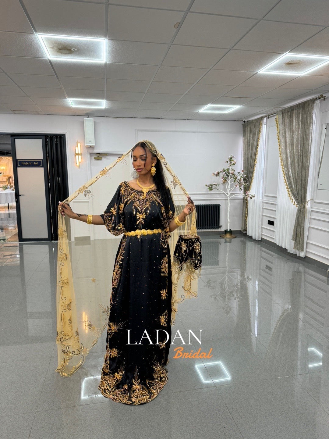 Hala Bridal Dirac - Black