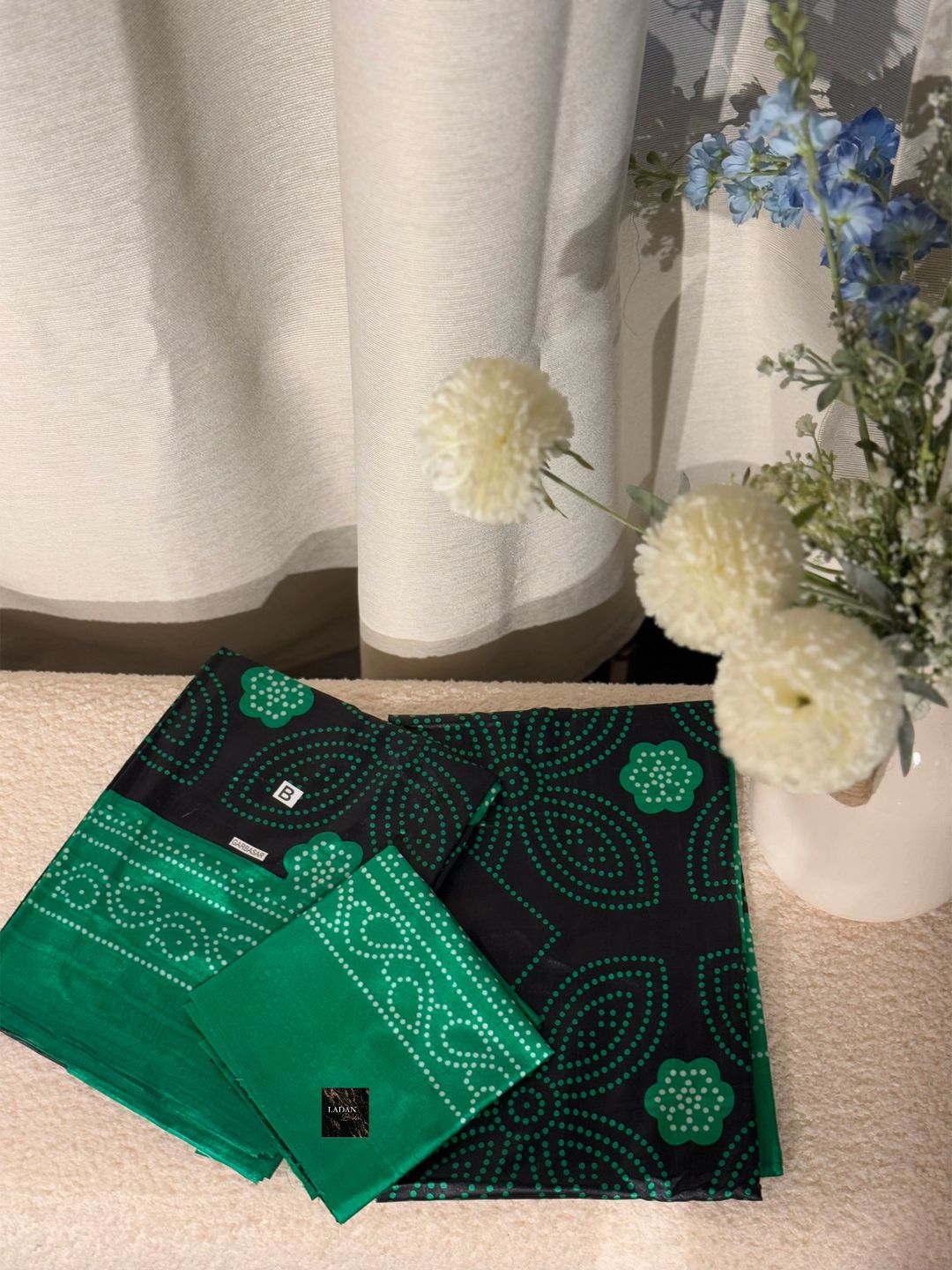 Shaash Set- Black & Green.