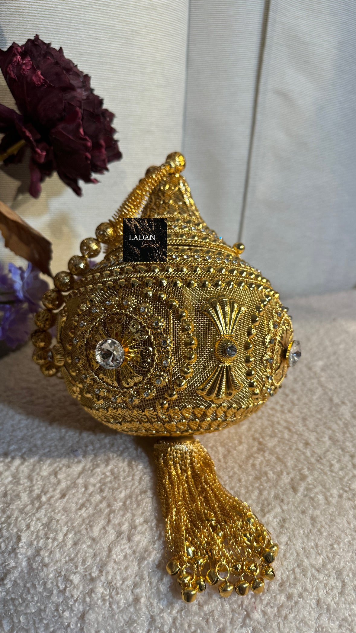 Gold Bridal Bag