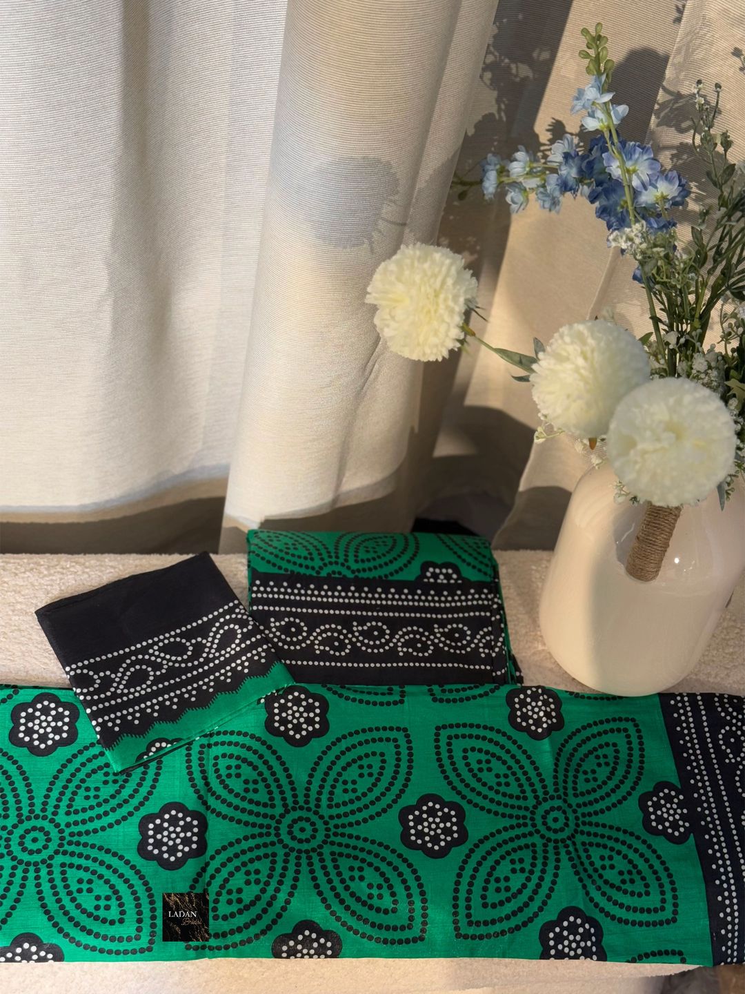 Shaash Set- Green & Black