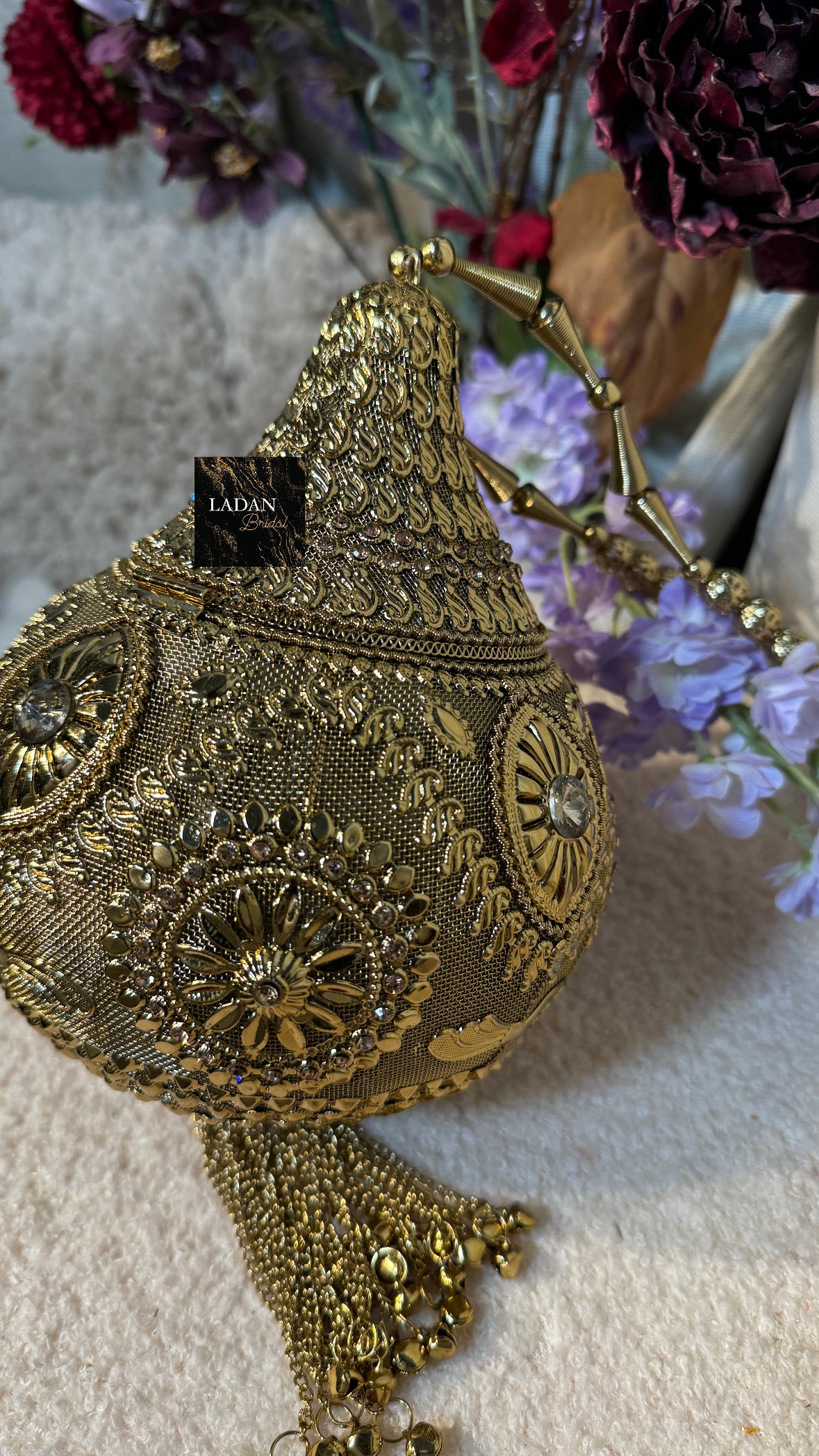 Bronze Bridal Bag