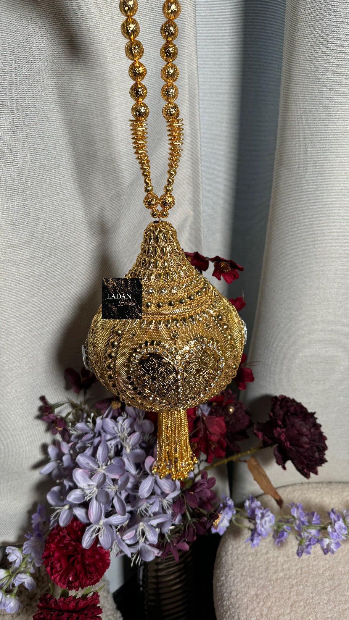 Gold Bridal Bag
