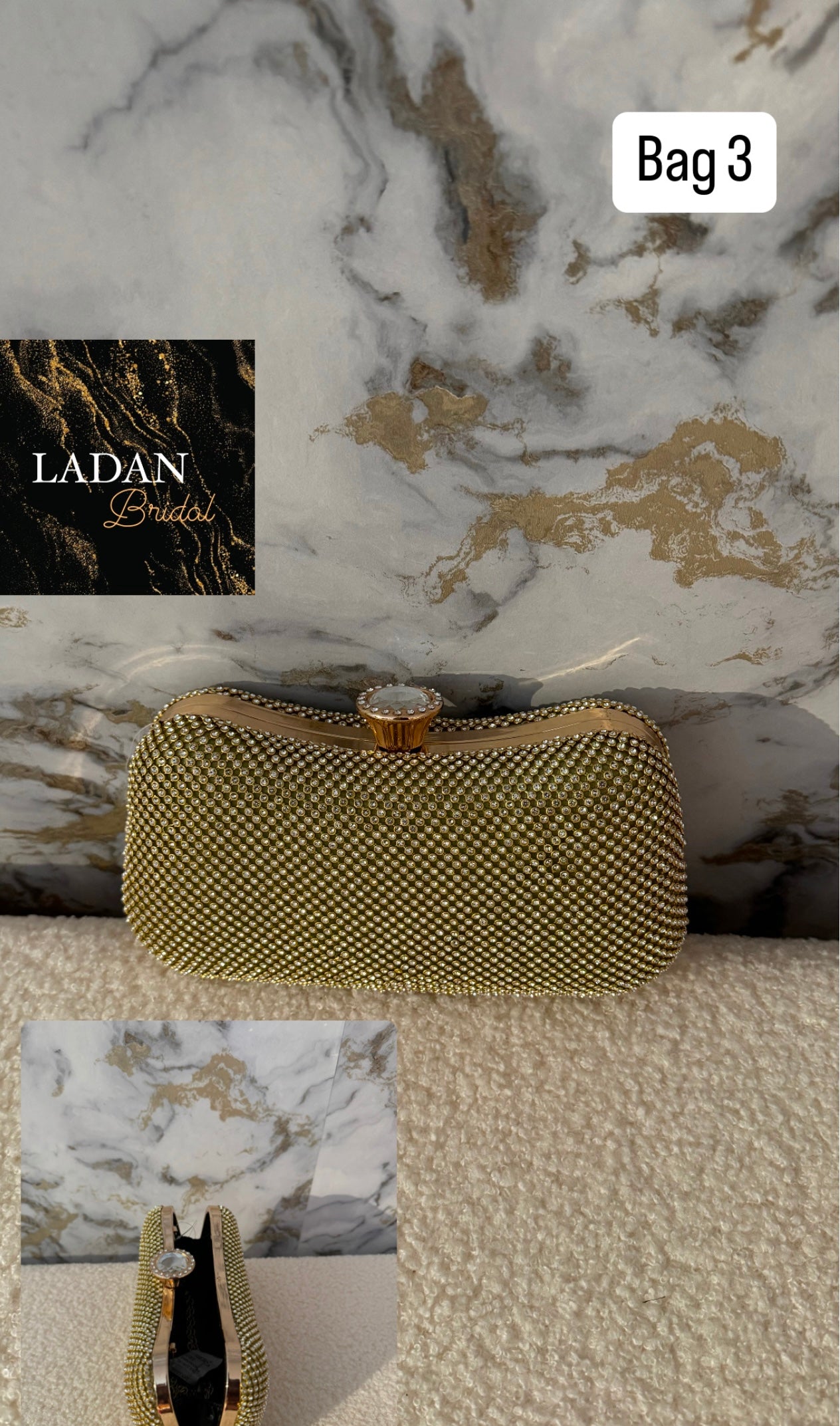 Diamond Clutch Bag