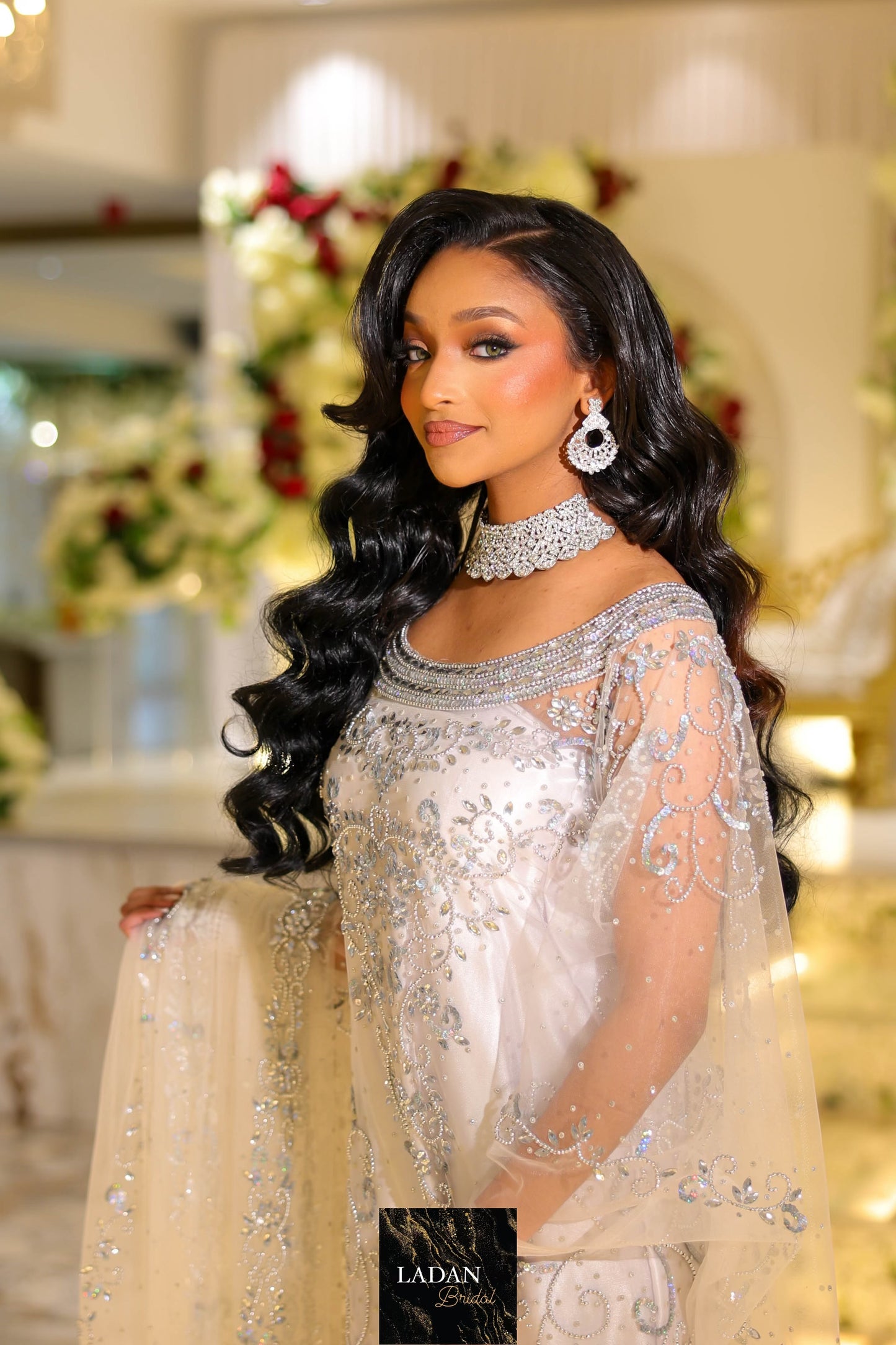 Ladan Bridal Dirac - White