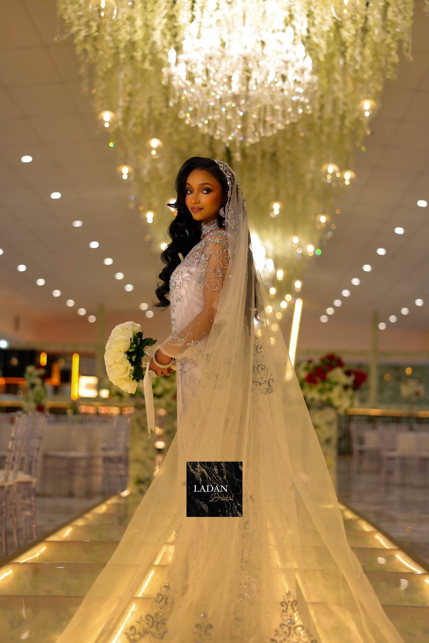 Ladan Bridal Dirac - White