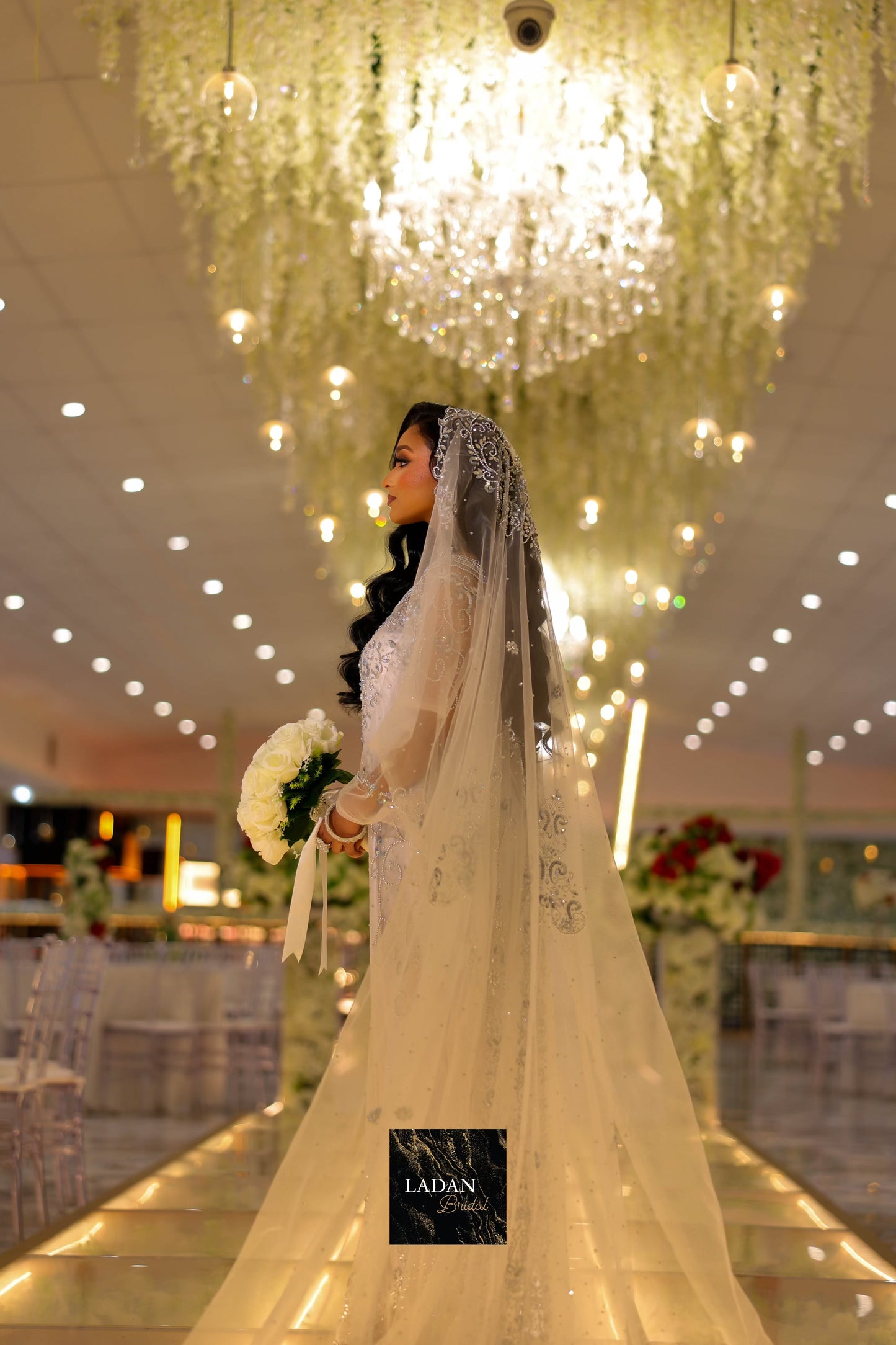 Ladan Bridal Dirac - White