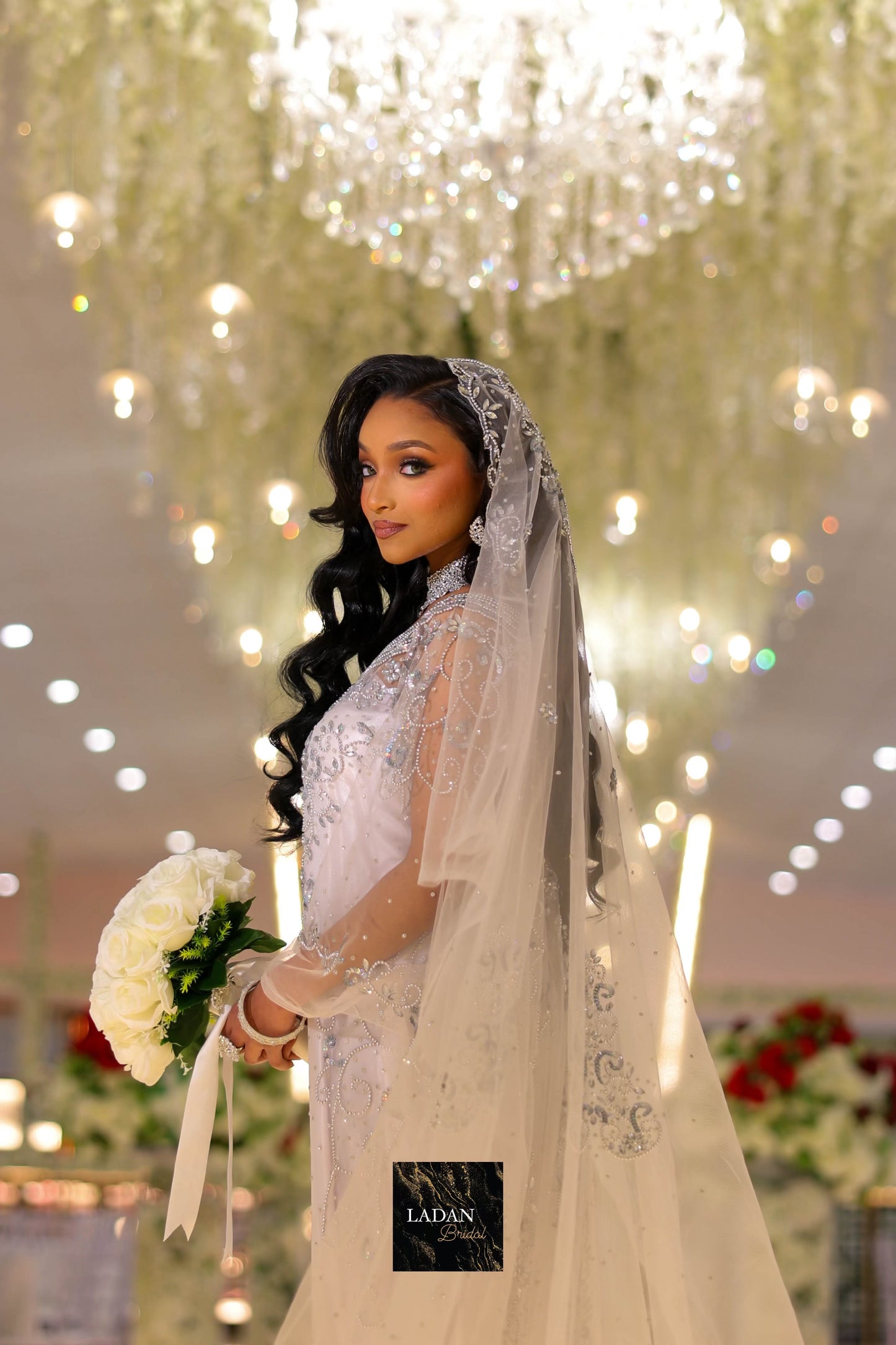 Ladan Bridal Dirac - White