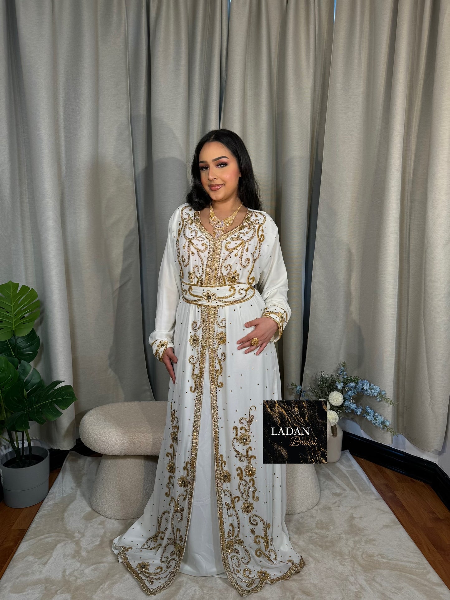 Amara Nikkah Dress - White