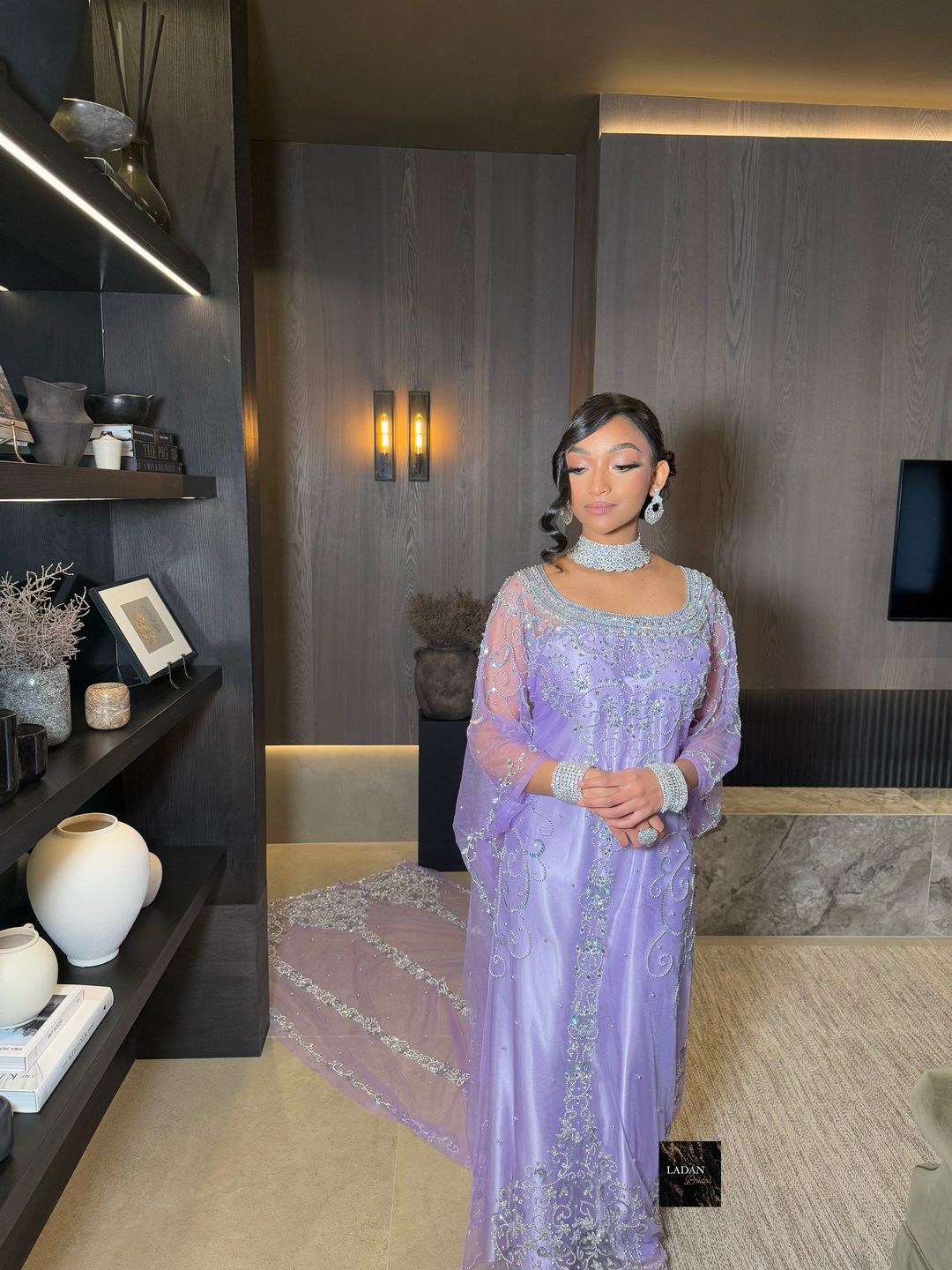 Ladan Bridal Dirac - Lilac