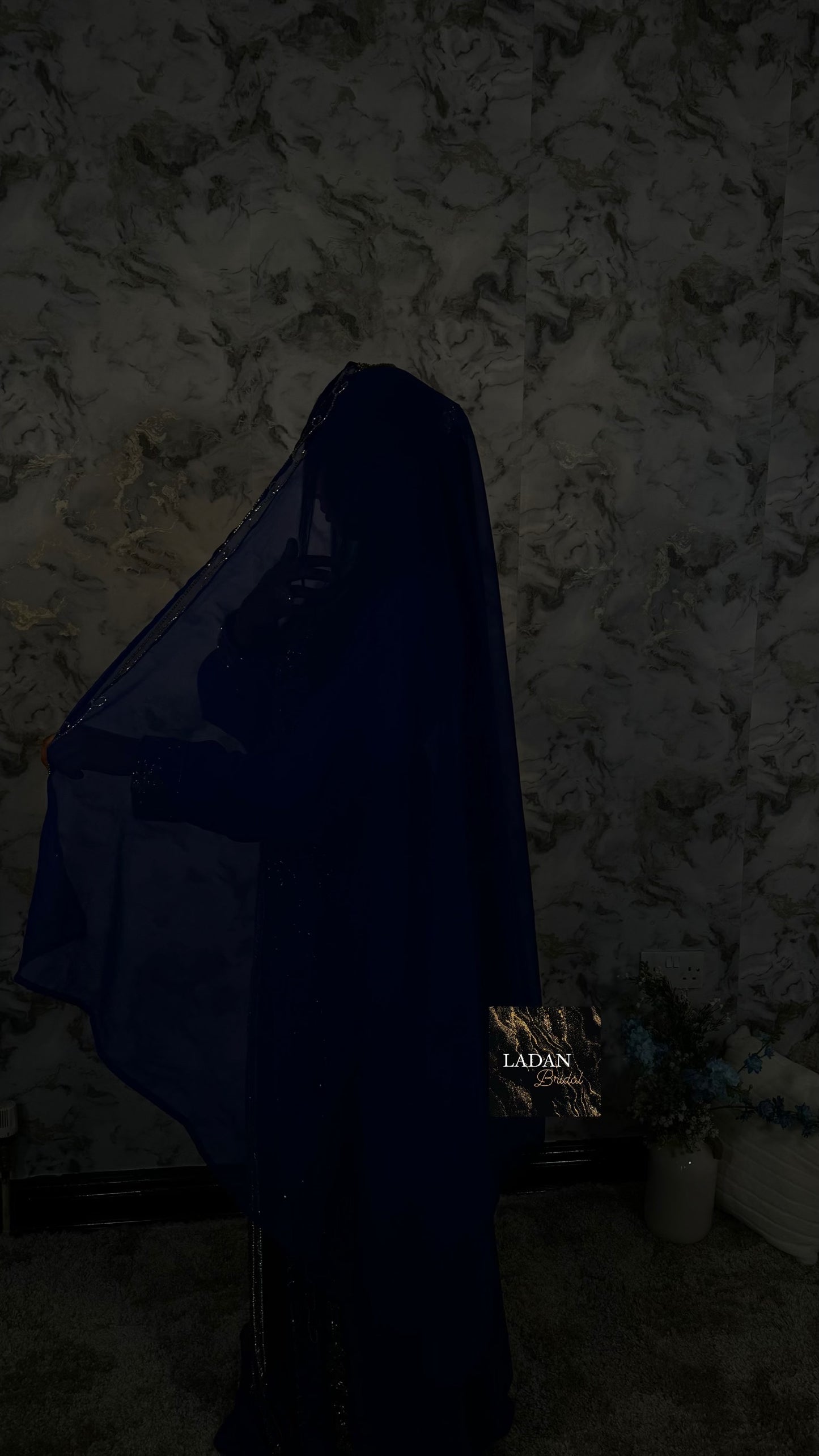 Shamsa Nikkah Dress - Royal Blue
