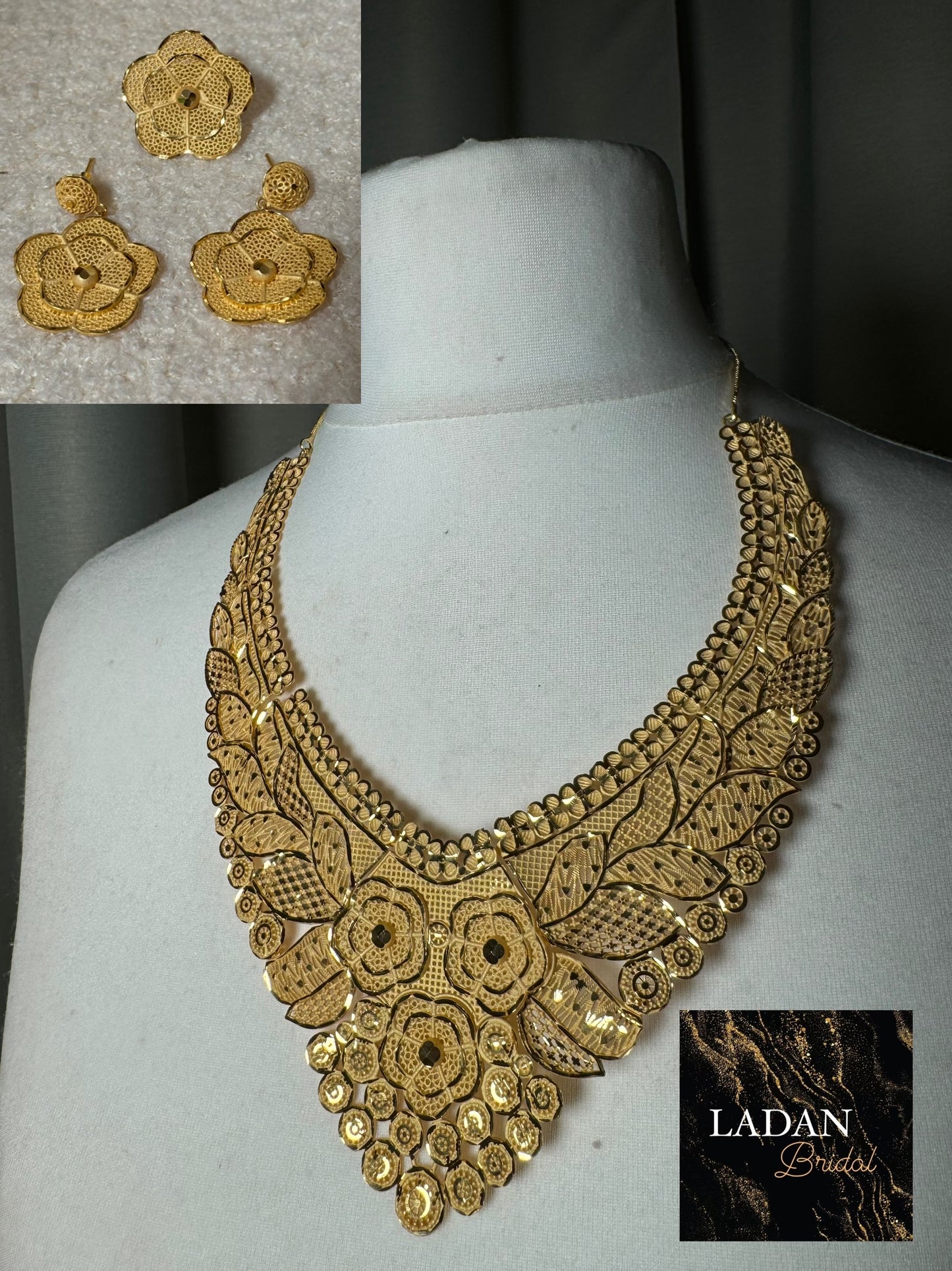 Gold Jewellery Set