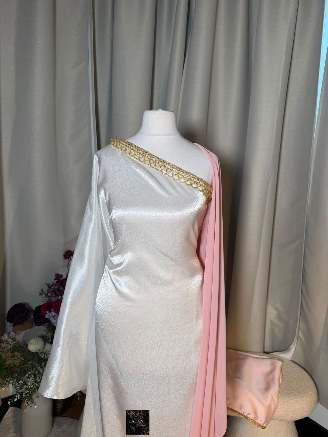 Satin Bridesmaids Sets | Ivory White