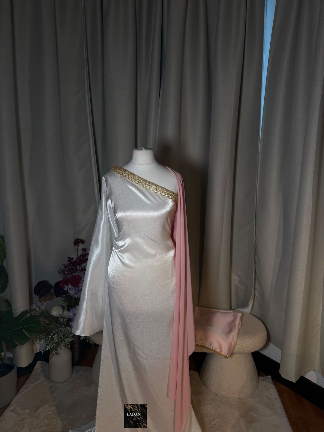 Satin Bridesmaids Sets | Ivory White