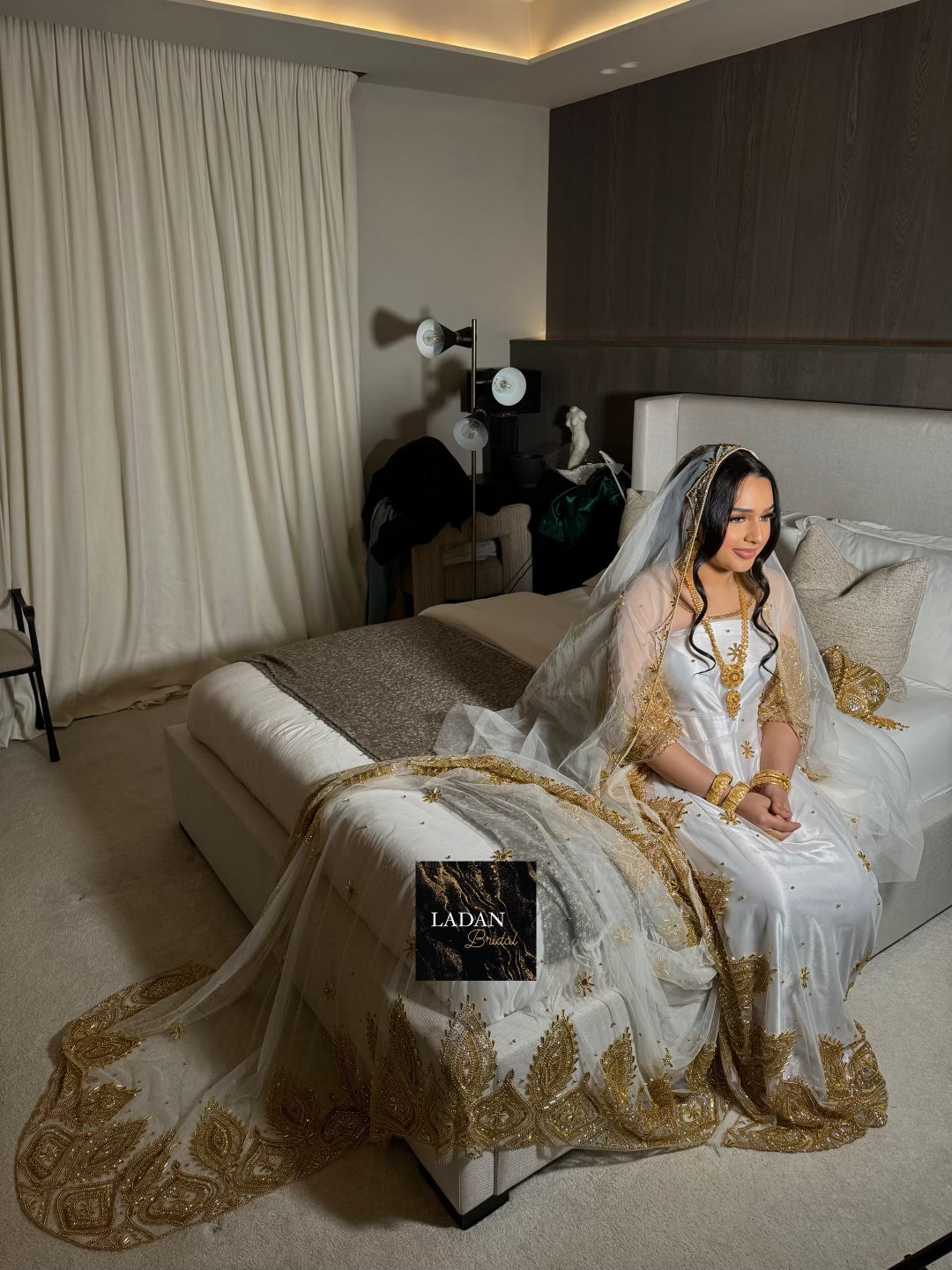 Aisha Bridal Dirac - White