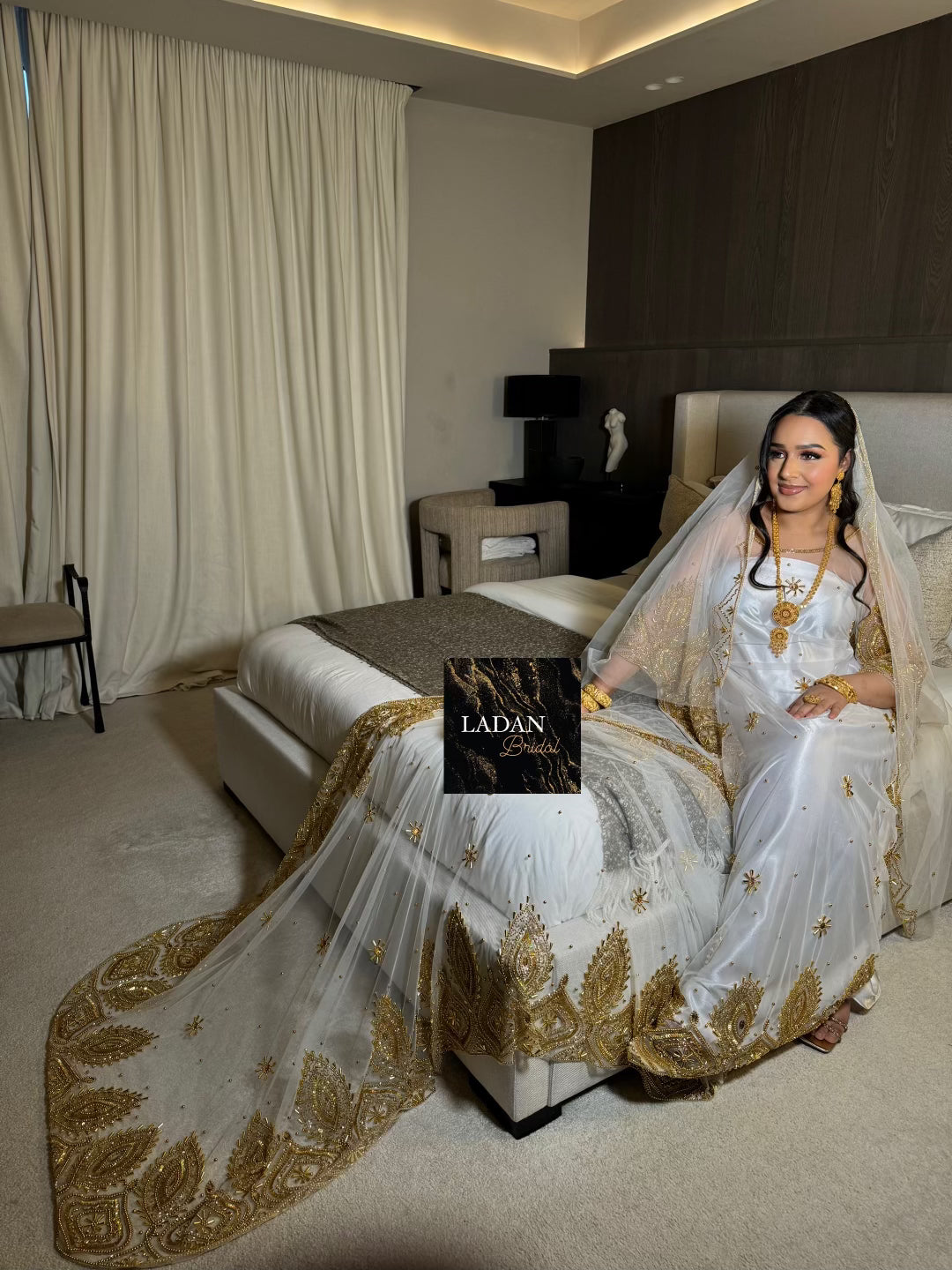 Aisha Bridal Dirac - White