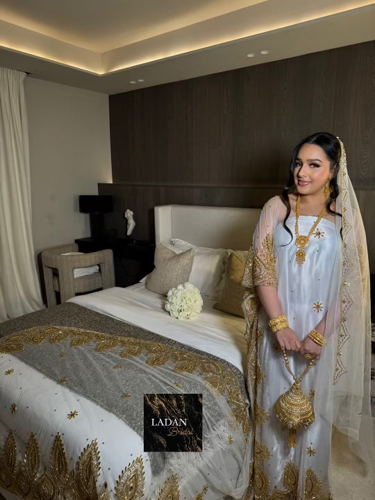 Aisha Bridal Dirac - White