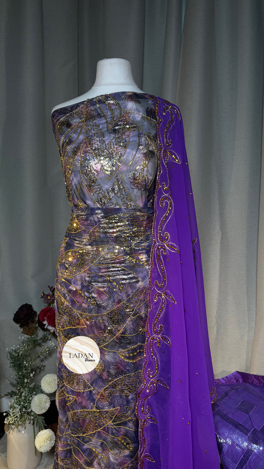 Apple Leaf Stone Dirac Collection|Lilac & Purple