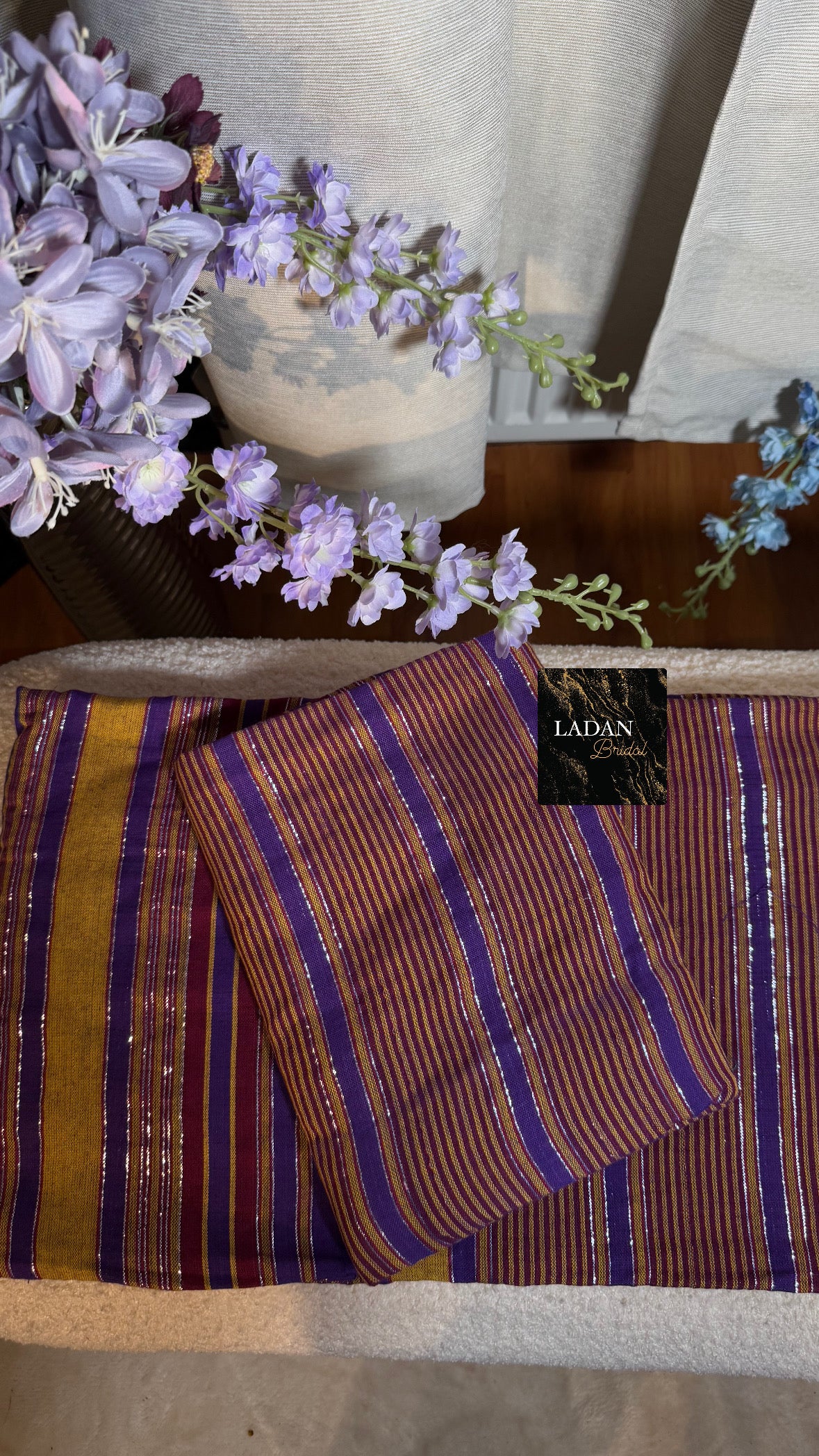 Hido Iyo Dhaqan - Purple, Gold & Red