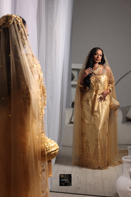 Jamila Bridal Dirac - Gold