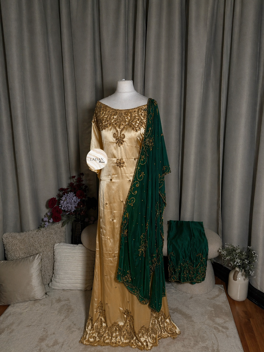 Luxury Embroidered Bridesmaids Sets