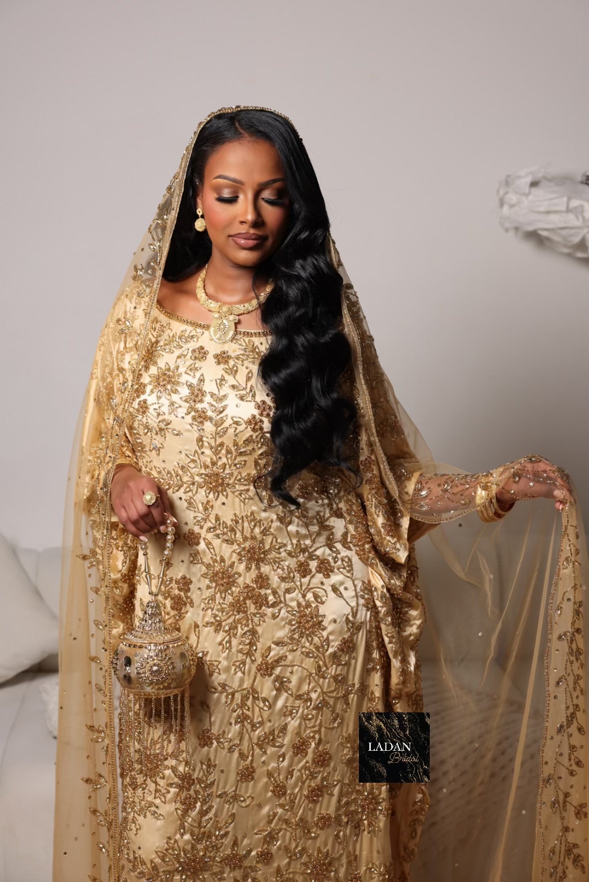 Sabrina Bridal Dirac - Beige Gold