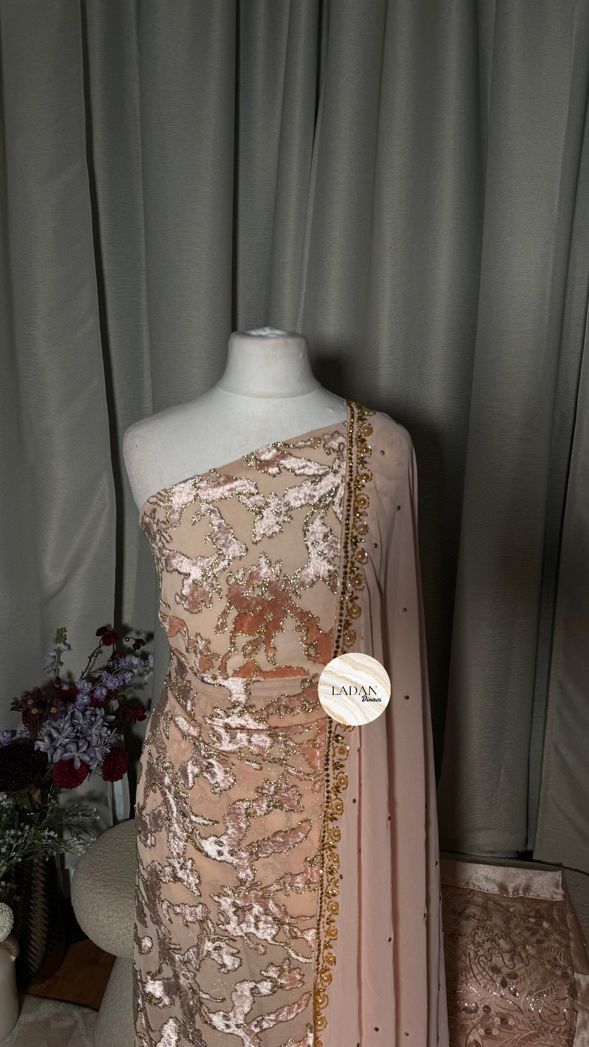 Prestige Maqbal Collection | Baby Pink Dirac