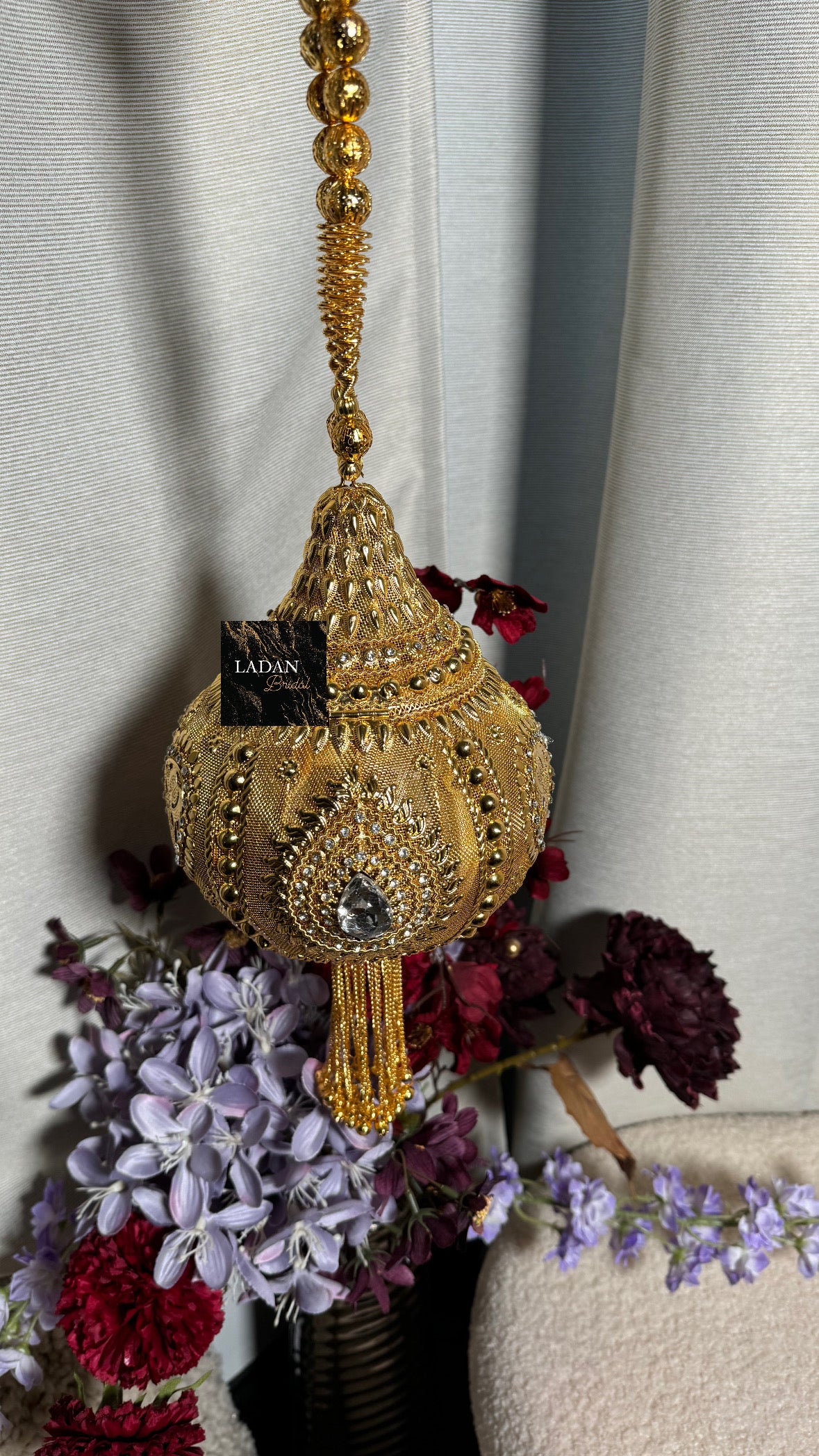 Gold Bridal Bag