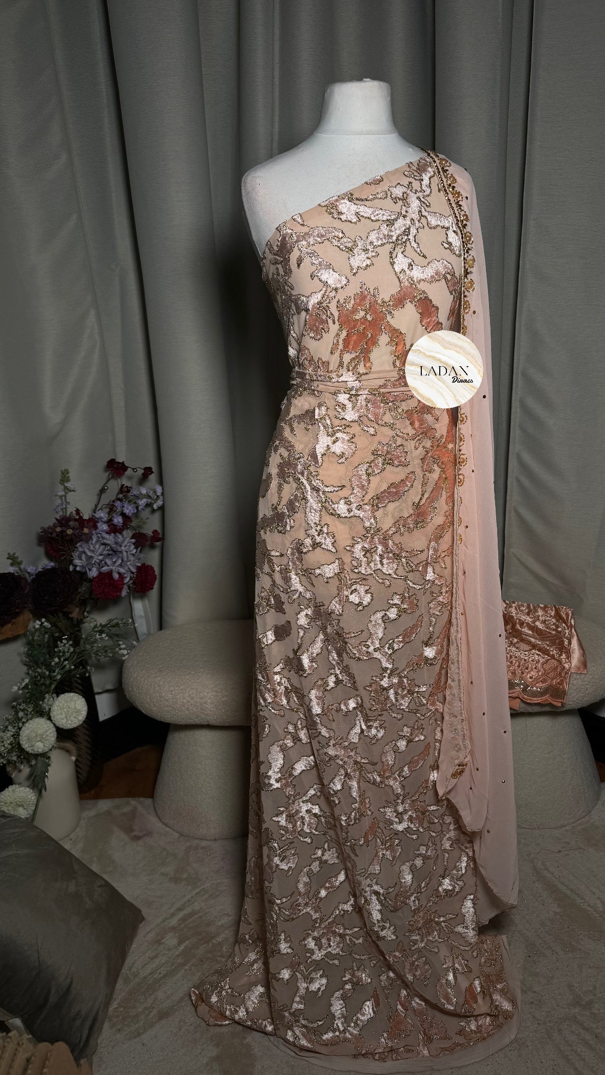 Prestige Maqbal Collection | Baby Pink Dirac
