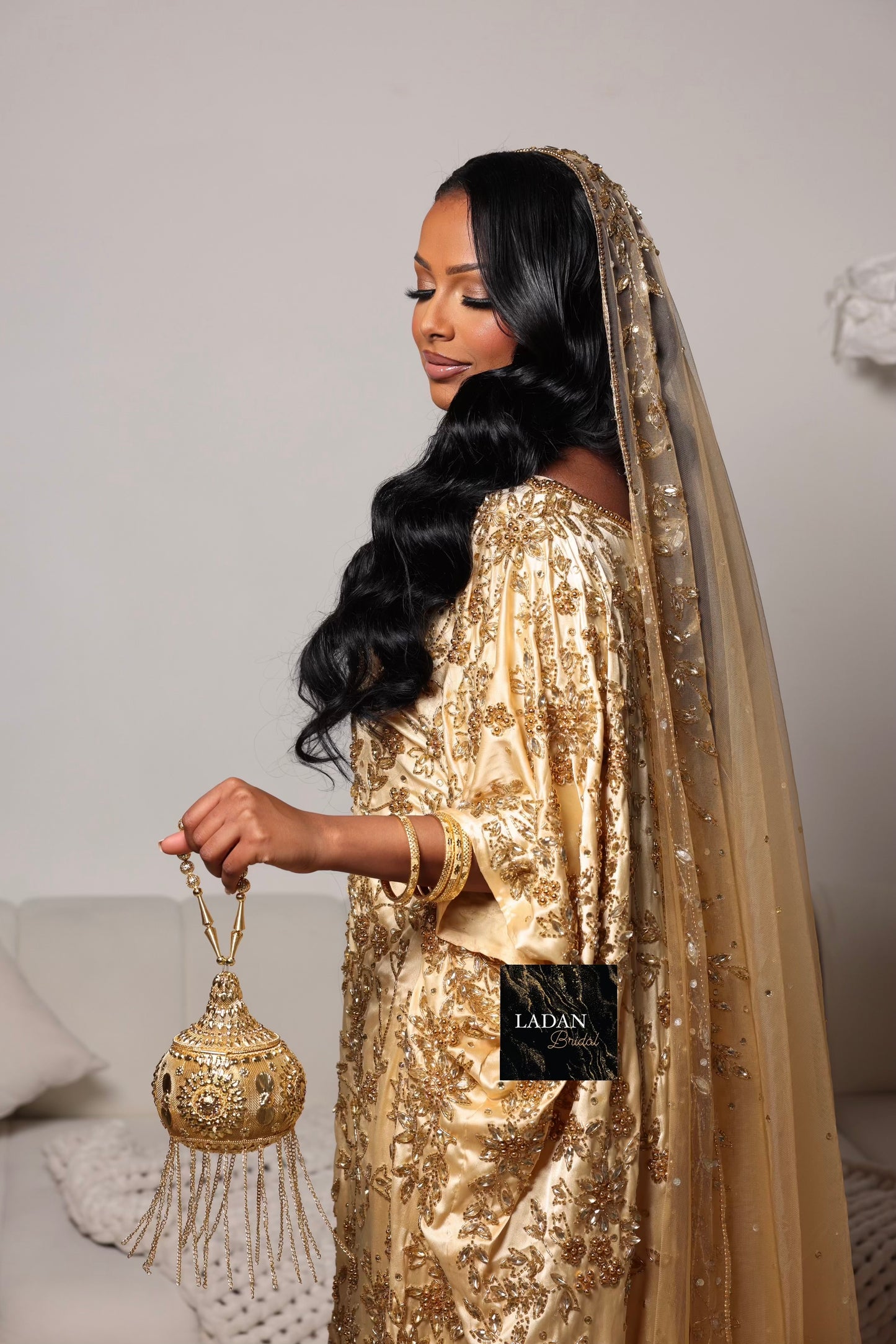 Sabrina Bridal Dirac - Beige Gold