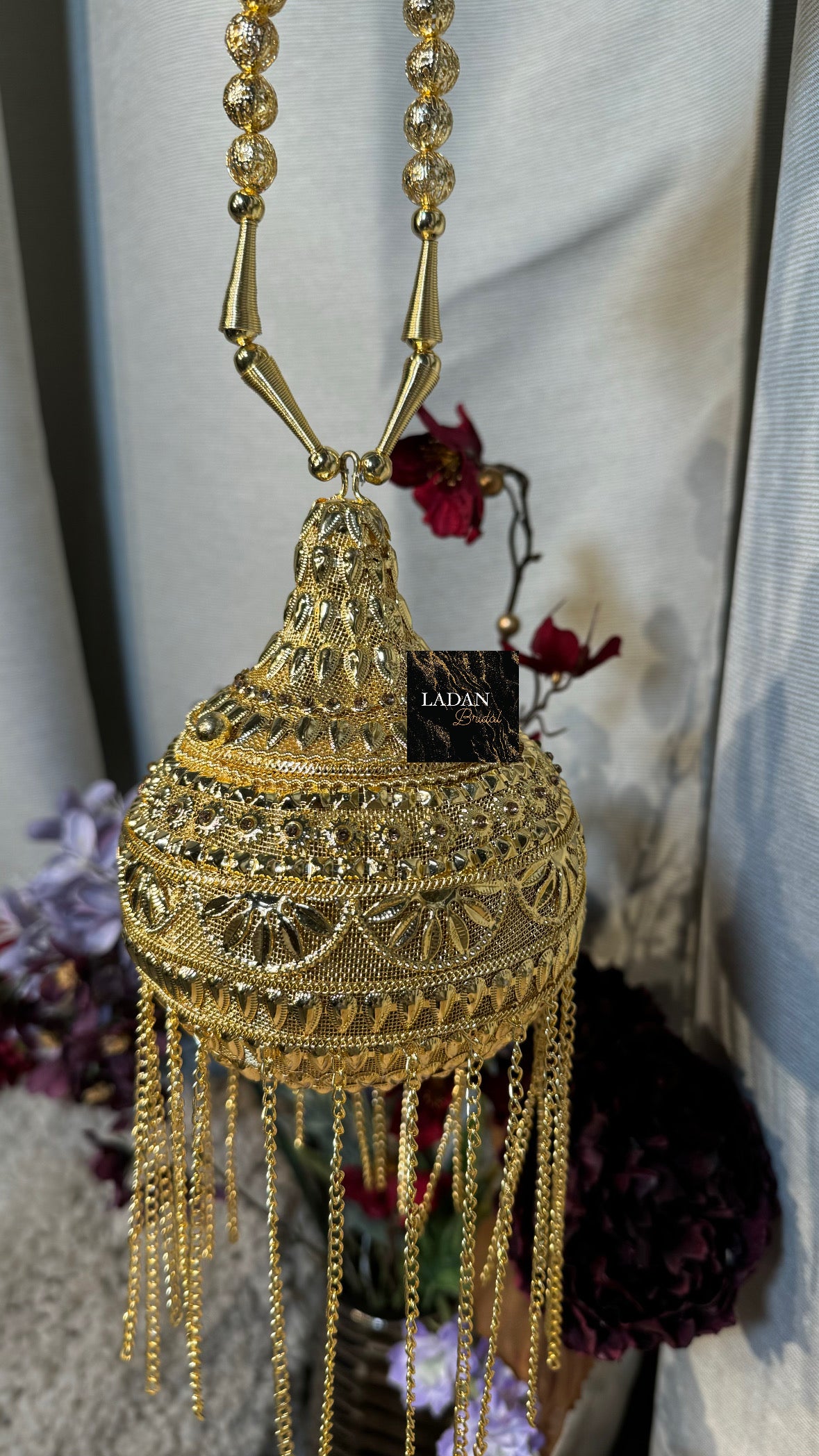 Mini Gold Bridal Bag