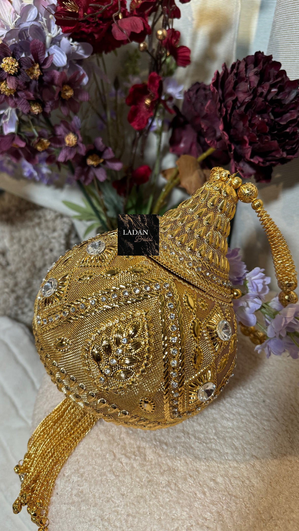 Gold Bridal Bag