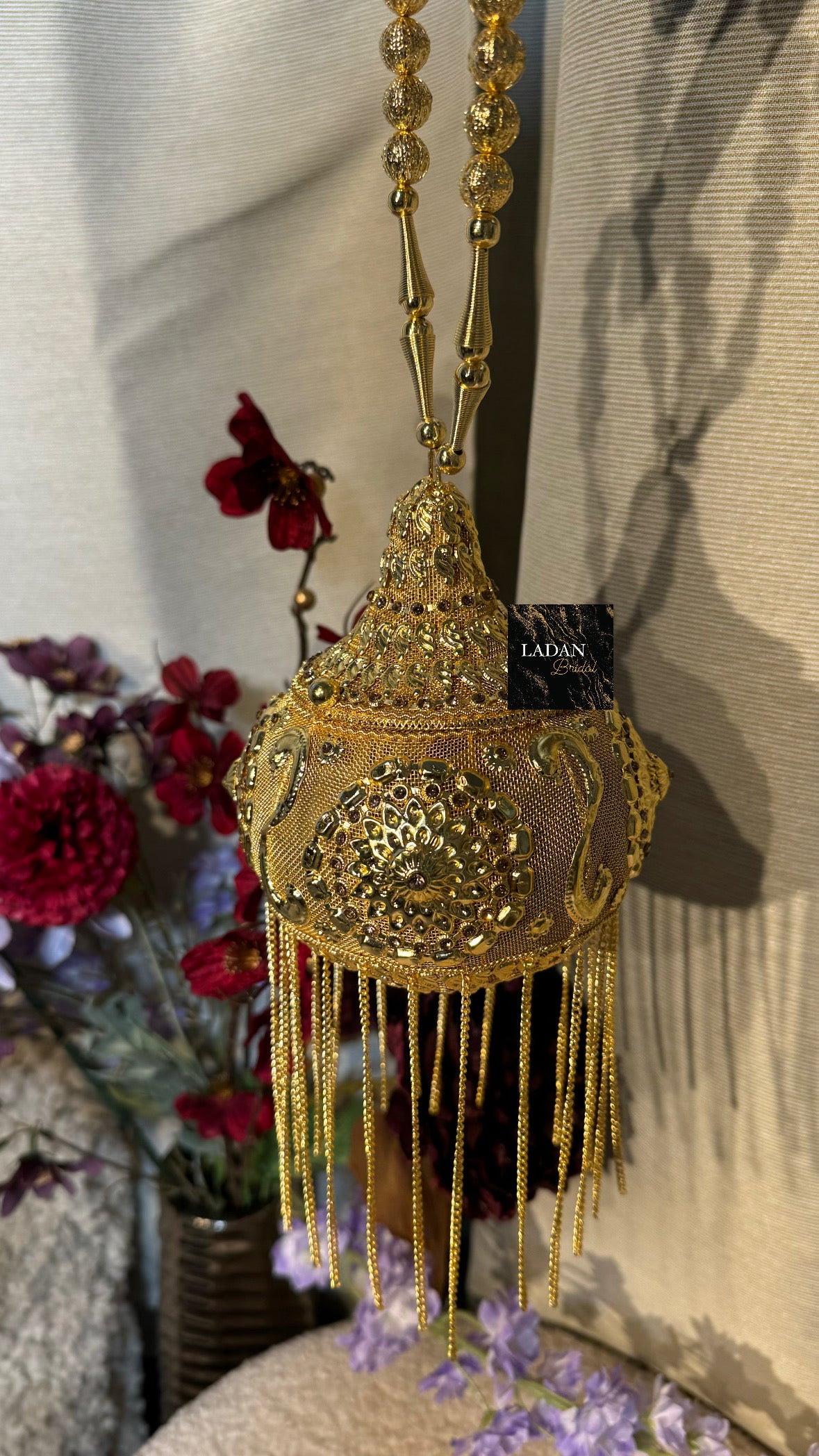 Mini Gold Bridal Bag