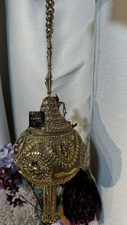 Bronze Bridal Bag