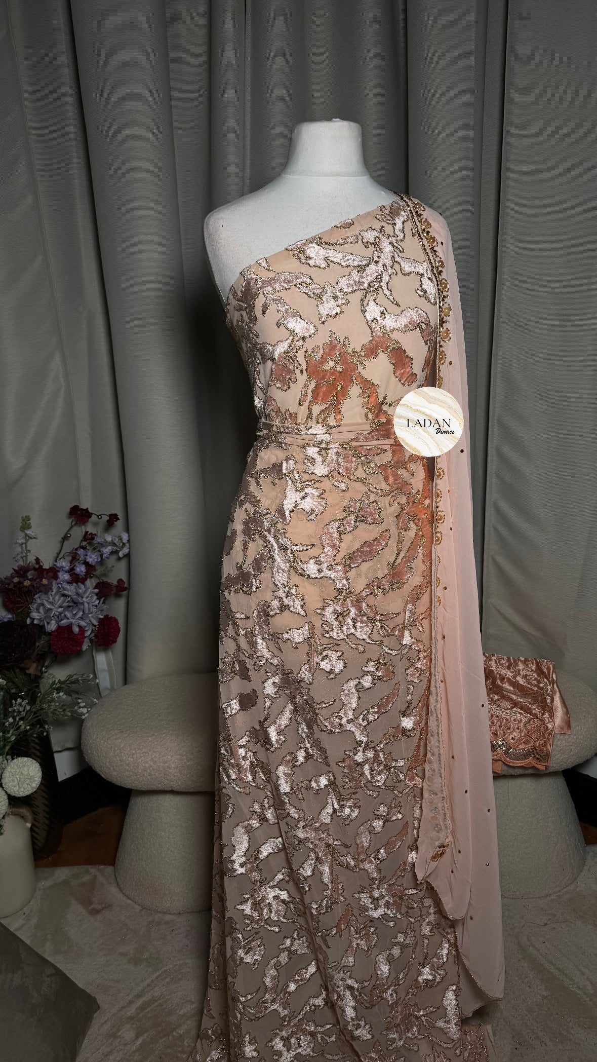 Prestige Maqbal Collection | Baby Pink Dirac