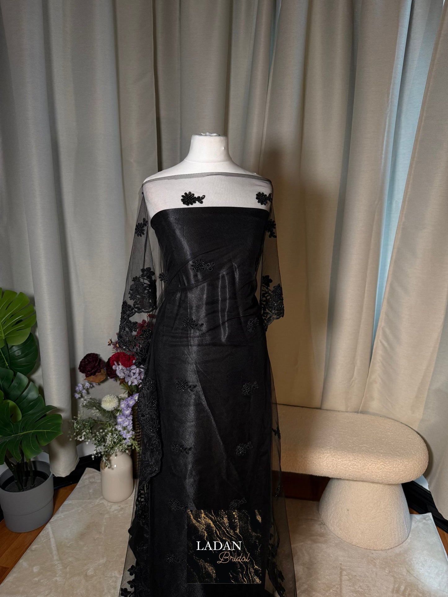 Pearl Lace Dirac | Black