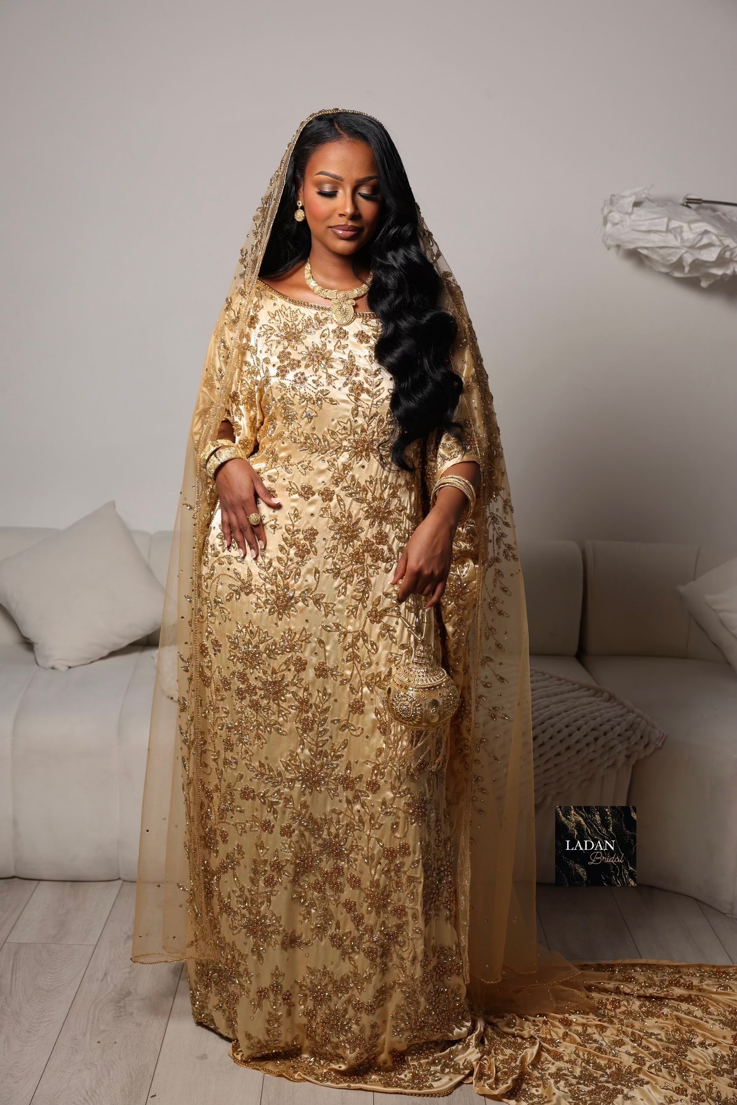 Sabrina Bridal Dirac - Beige Gold