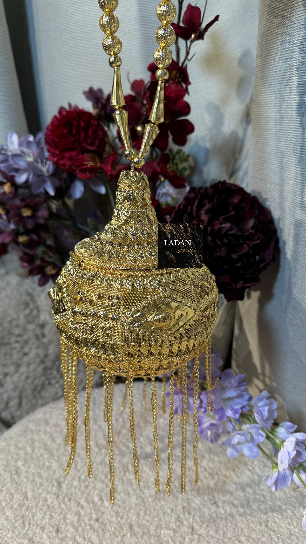 Mini Gold Bridal Bag