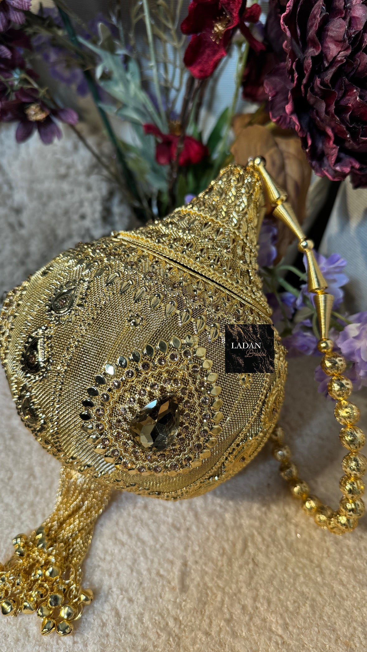 Gold Bridal Bag