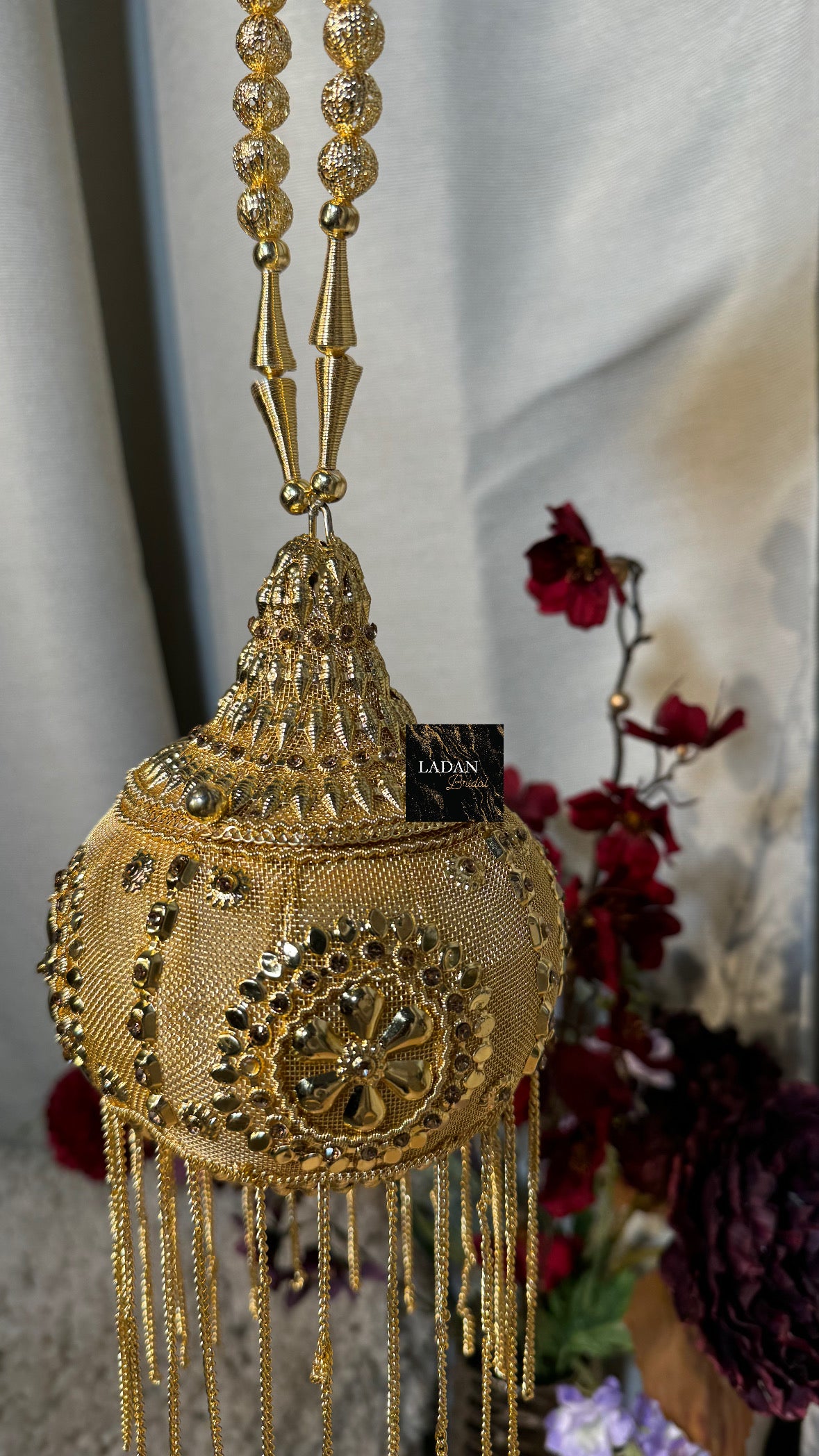 Mini Gold Bridal Bag