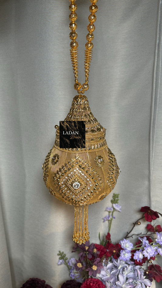 Gold Bridal Bag